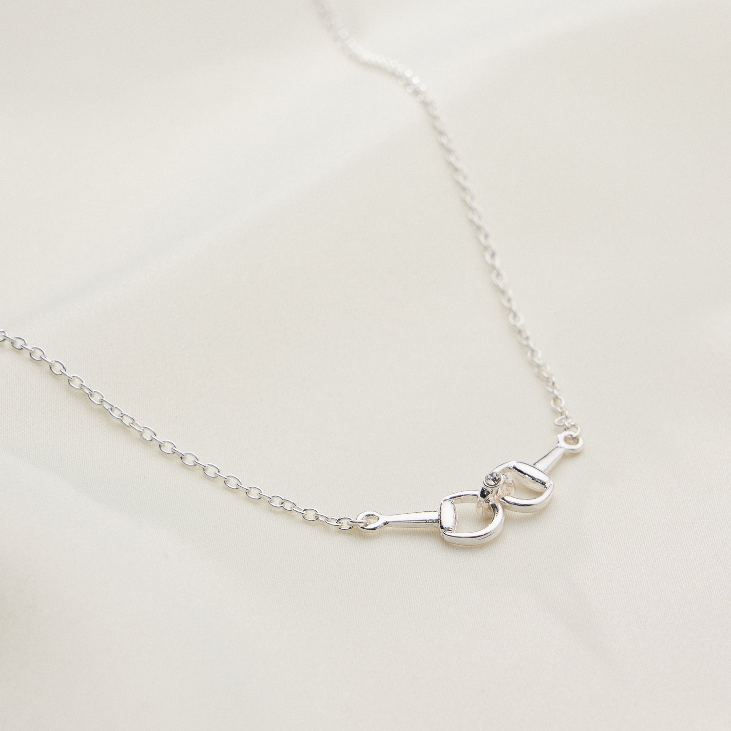18K Gold-Dipped Adjustable Bit Chain Necklace