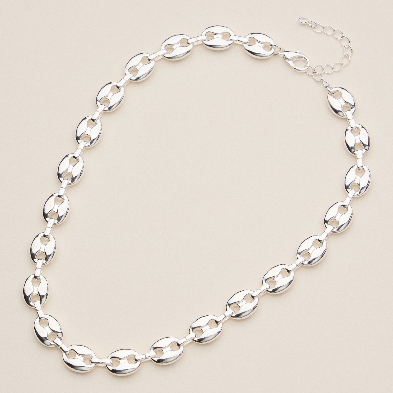 18K Gold-Dipped Statement Link Necklace
