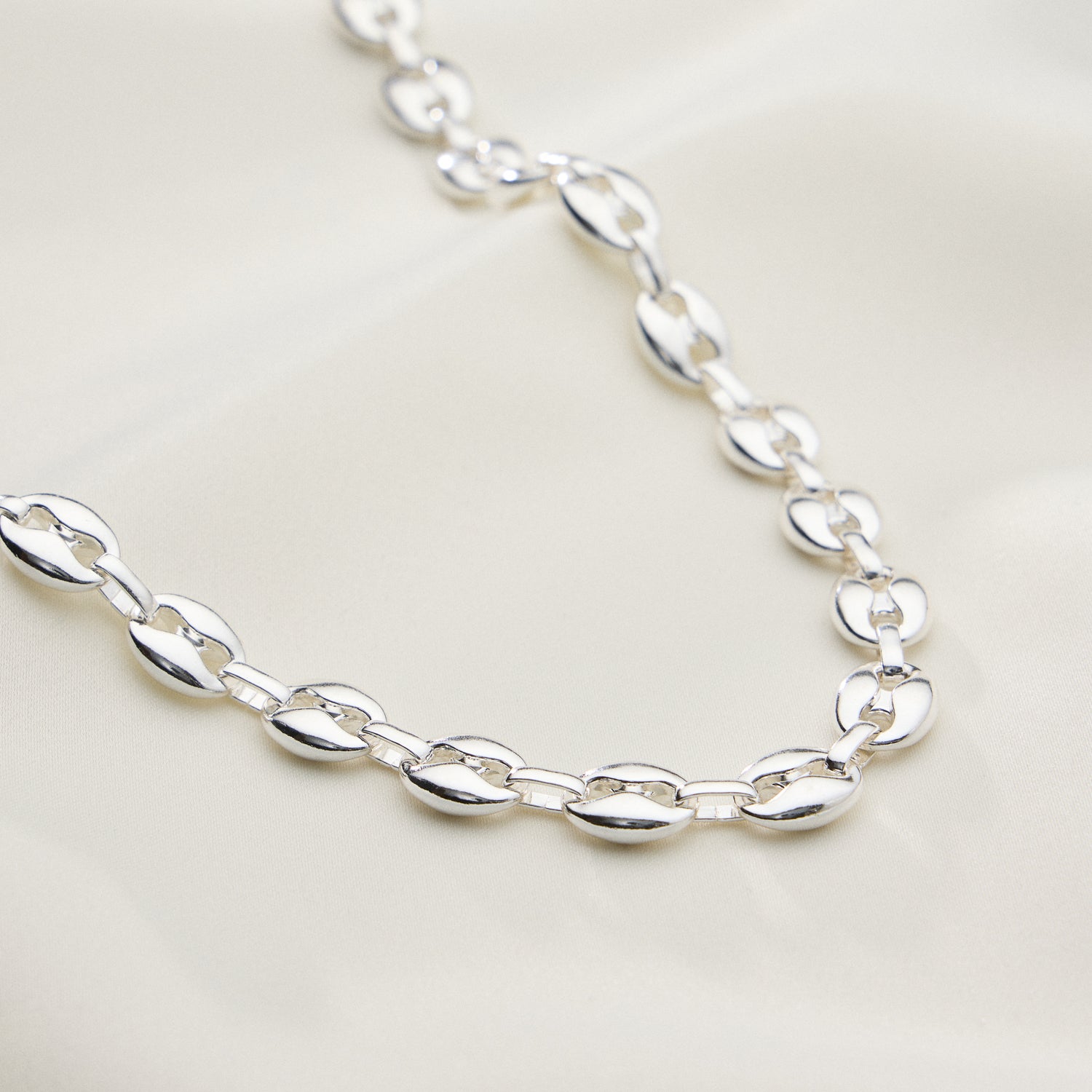 18K Gold-Dipped Statement Link Necklace