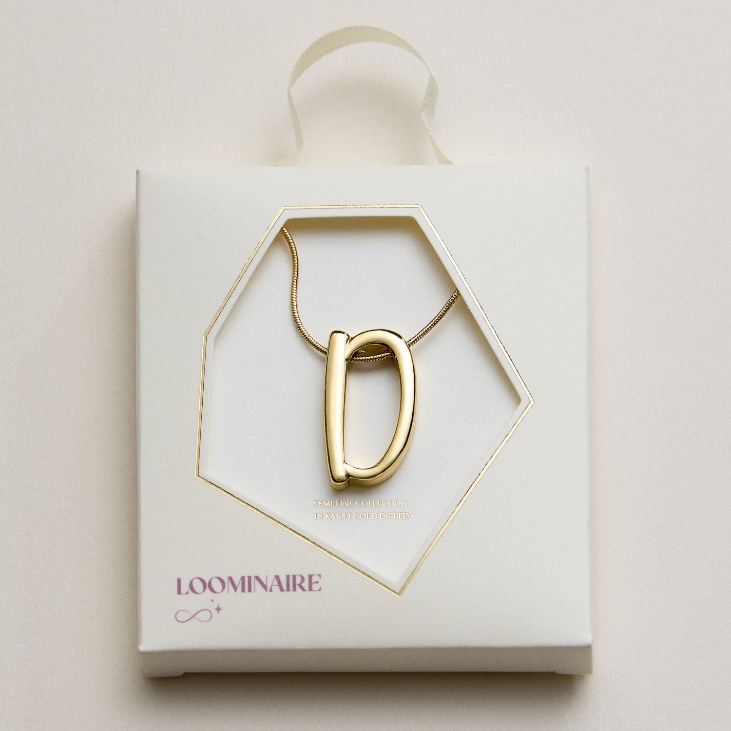 A Set of 16 Letters Gold Dipped Necklace – Gold & Silver Alphabet Charm Jewelry