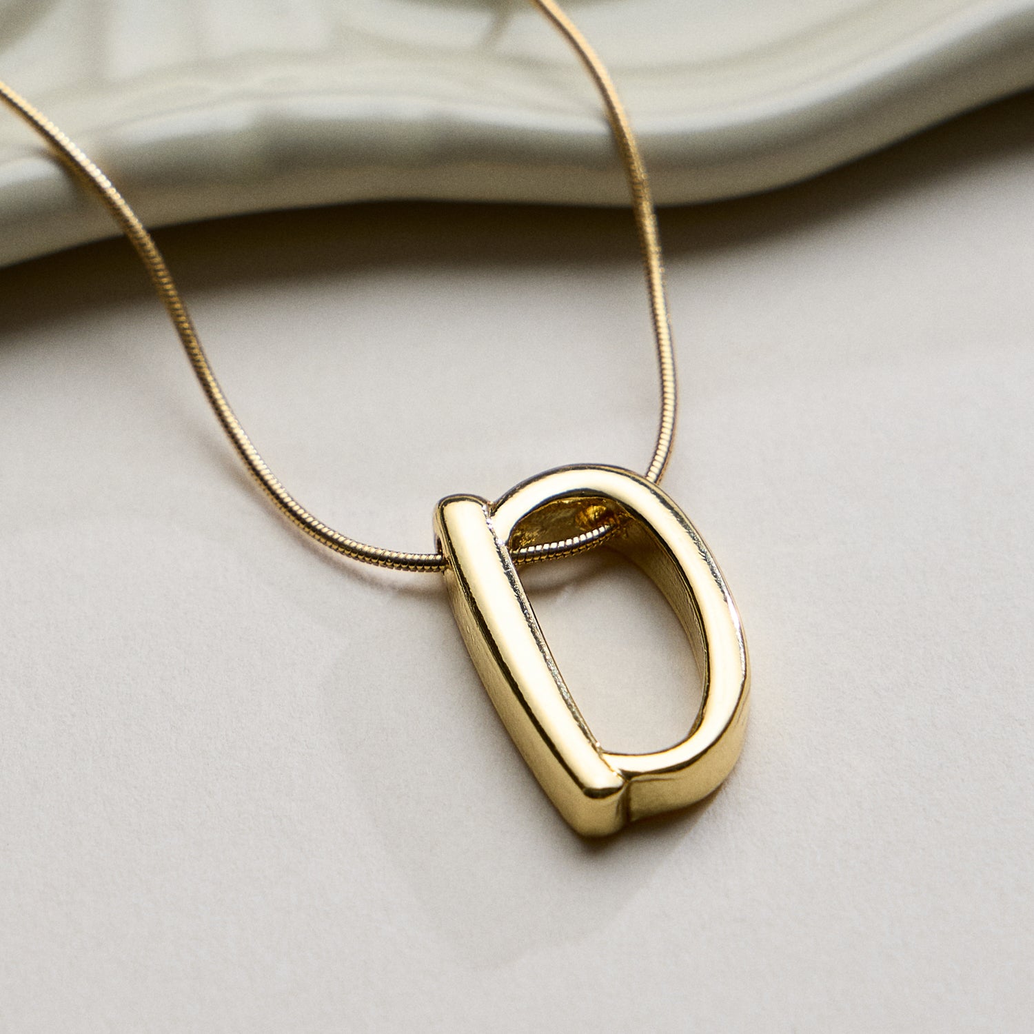 A Set of 16 Letters Gold Dipped Necklace – Gold & Silver Alphabet Charm Jewelry