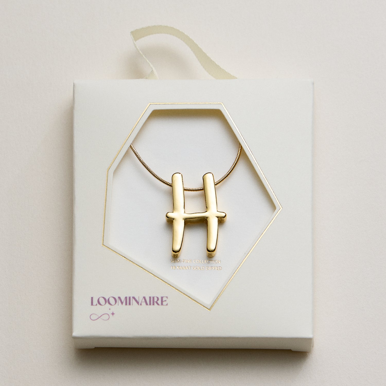 A Set of 16 Letters Gold Dipped Necklace – Gold & Silver Alphabet Charm Jewelry