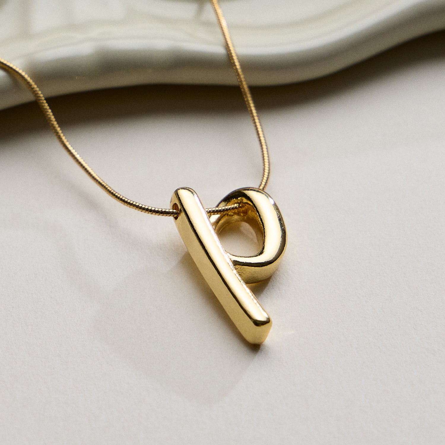 A Set of 16 Letters Gold Dipped Necklace – Gold & Silver Alphabet Charm Jewelry