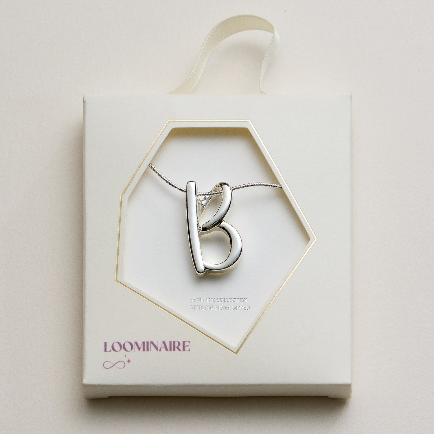 A Set of 16 Letters Gold Dipped Necklace – Gold & Silver Alphabet Charm Jewelry