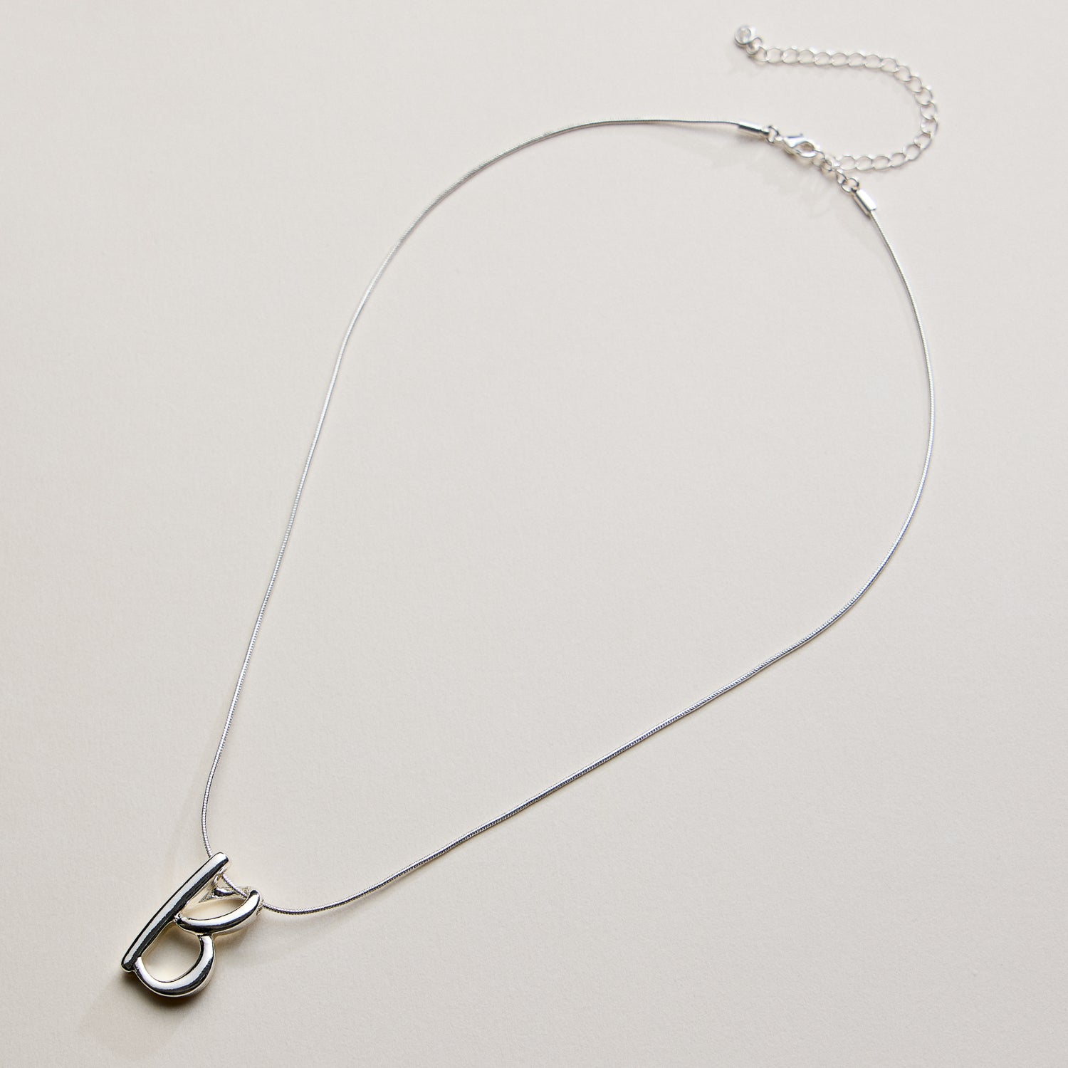 A Set of 16 Letters Gold Dipped Necklace – Gold & Silver Alphabet Charm Jewelry