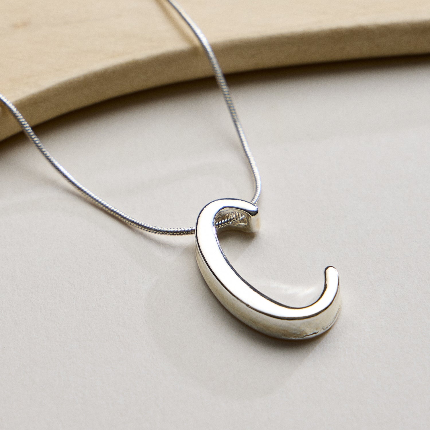 A Set of 16 Letters Gold Dipped Necklace – Gold & Silver Alphabet Charm Jewelry