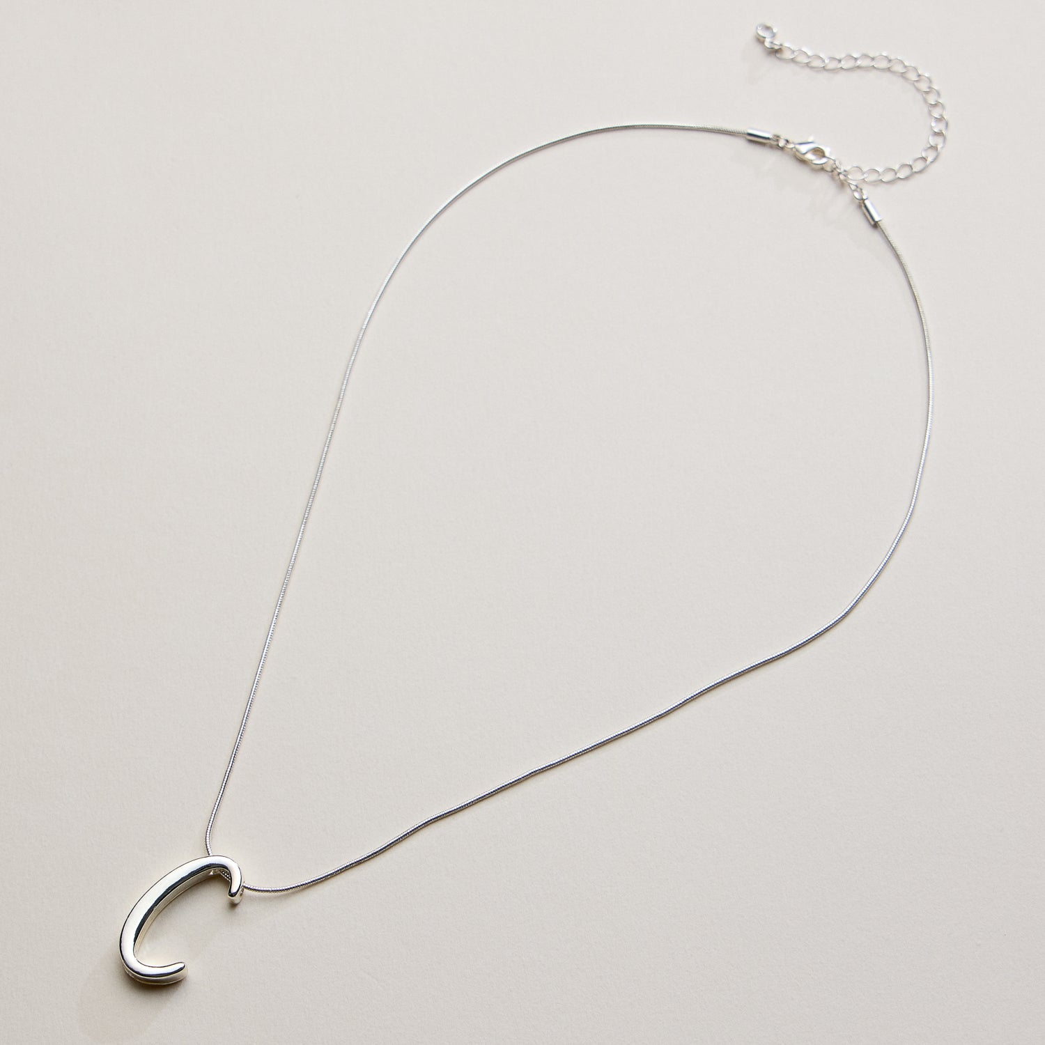 A Set of 16 Letters Gold Dipped Necklace – Gold & Silver Alphabet Charm Jewelry