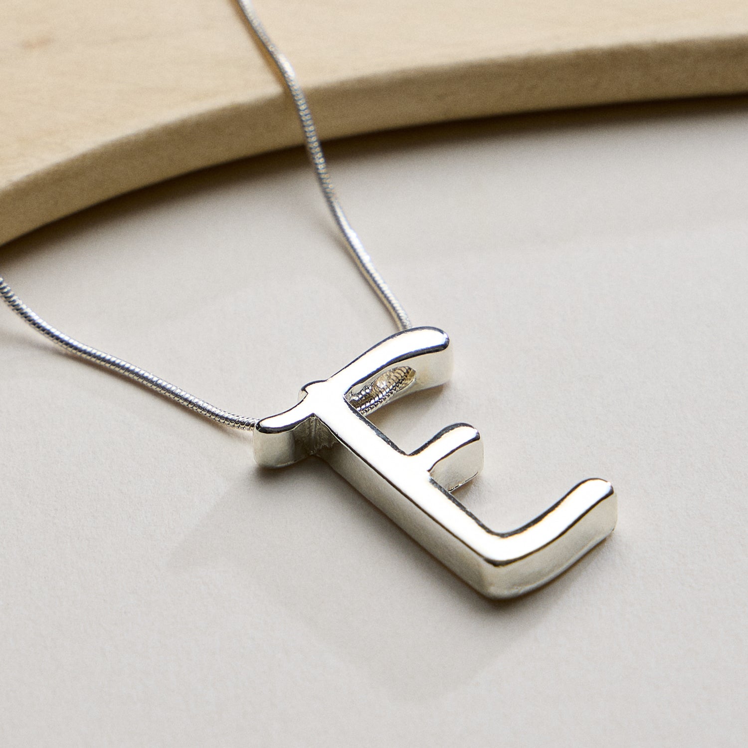 A Set of 16 Letters Gold Dipped Necklace – Gold & Silver Alphabet Charm Jewelry