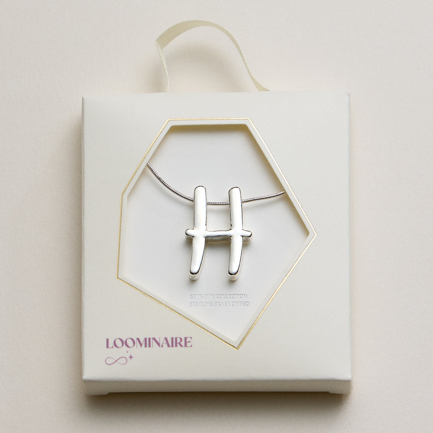 A Set of 16 Letters Gold Dipped Necklace – Gold & Silver Alphabet Charm Jewelry