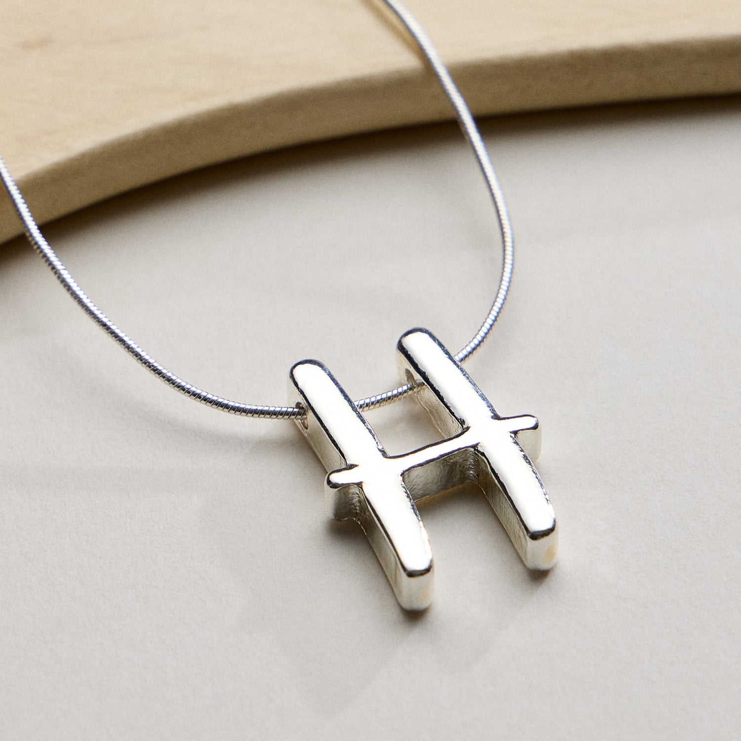 A Set of 16 Letters Gold Dipped Necklace – Gold & Silver Alphabet Charm Jewelry