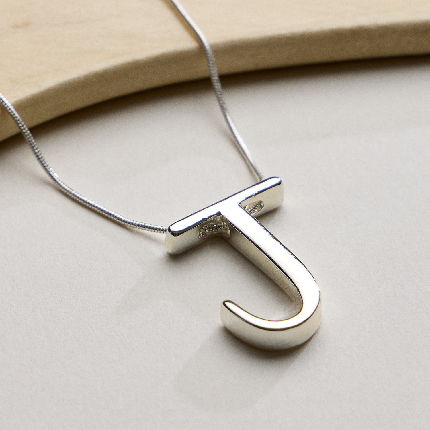 A Set of 16 Letters Gold Dipped Necklace – Gold & Silver Alphabet Charm Jewelry