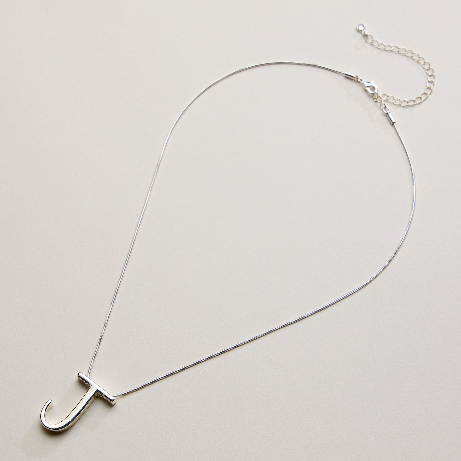 A Set of 16 Letters Gold Dipped Necklace – Gold & Silver Alphabet Charm Jewelry