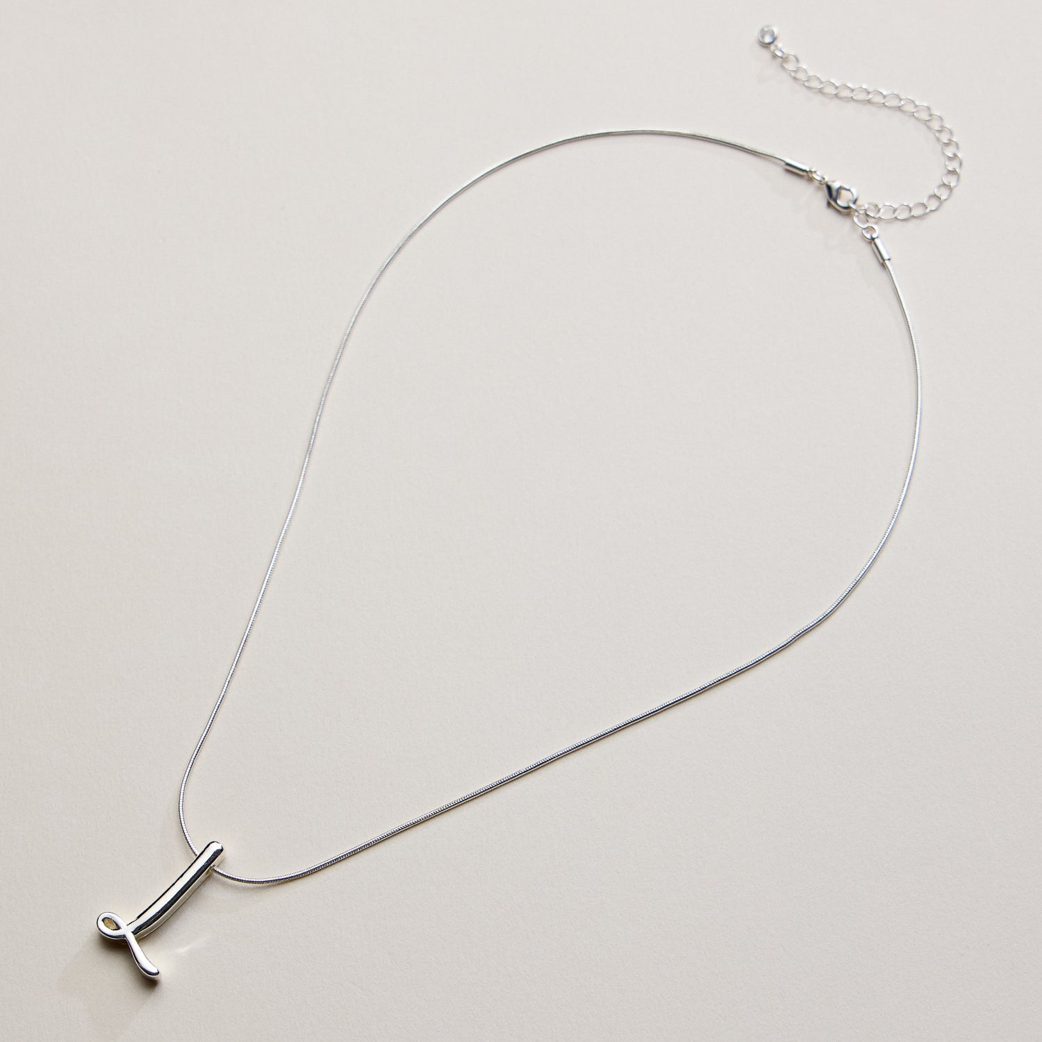 A Set of 16 Letters Gold Dipped Necklace – Gold & Silver Alphabet Charm Jewelry