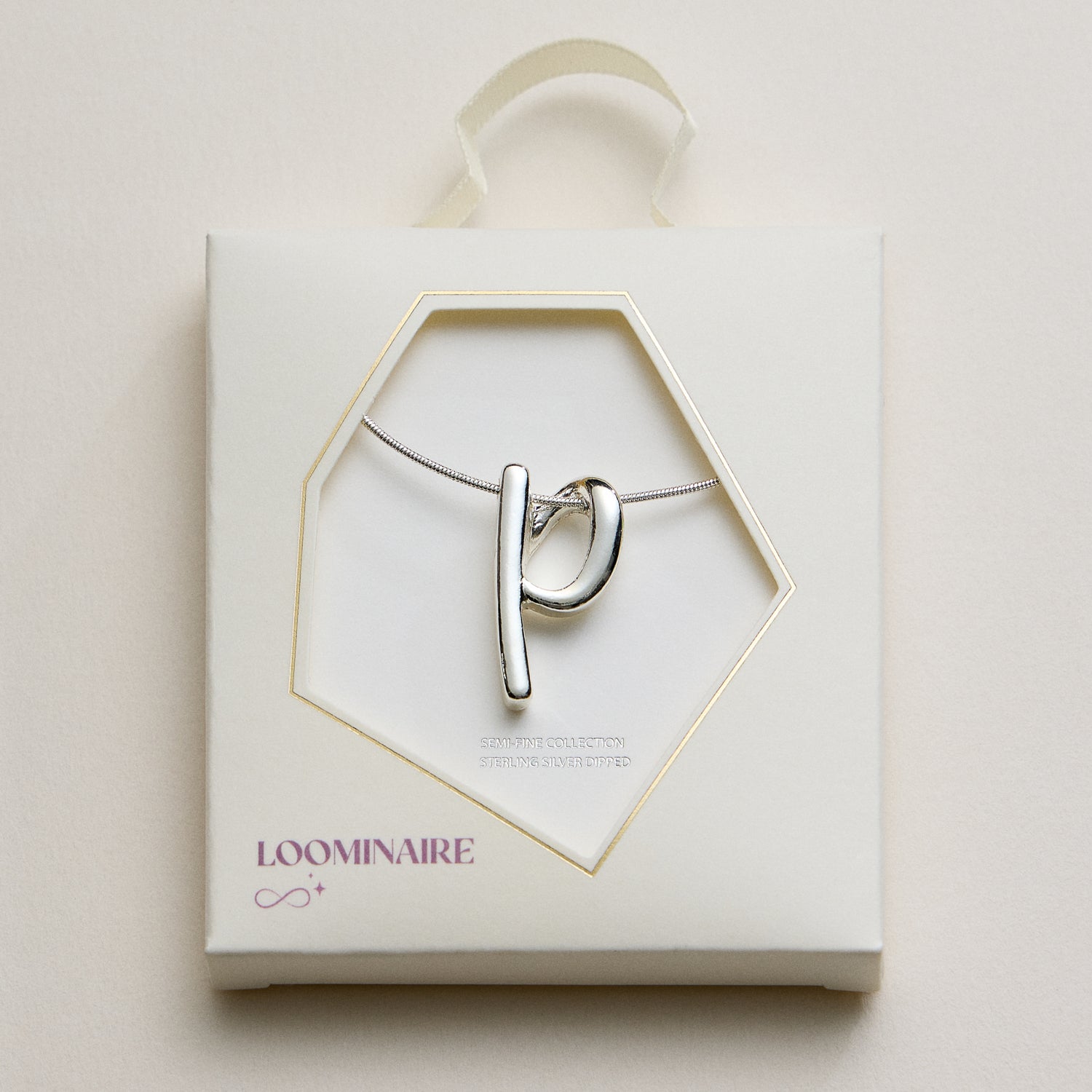 A Set of 16 Letters Gold Dipped Necklace – Gold & Silver Alphabet Charm Jewelry