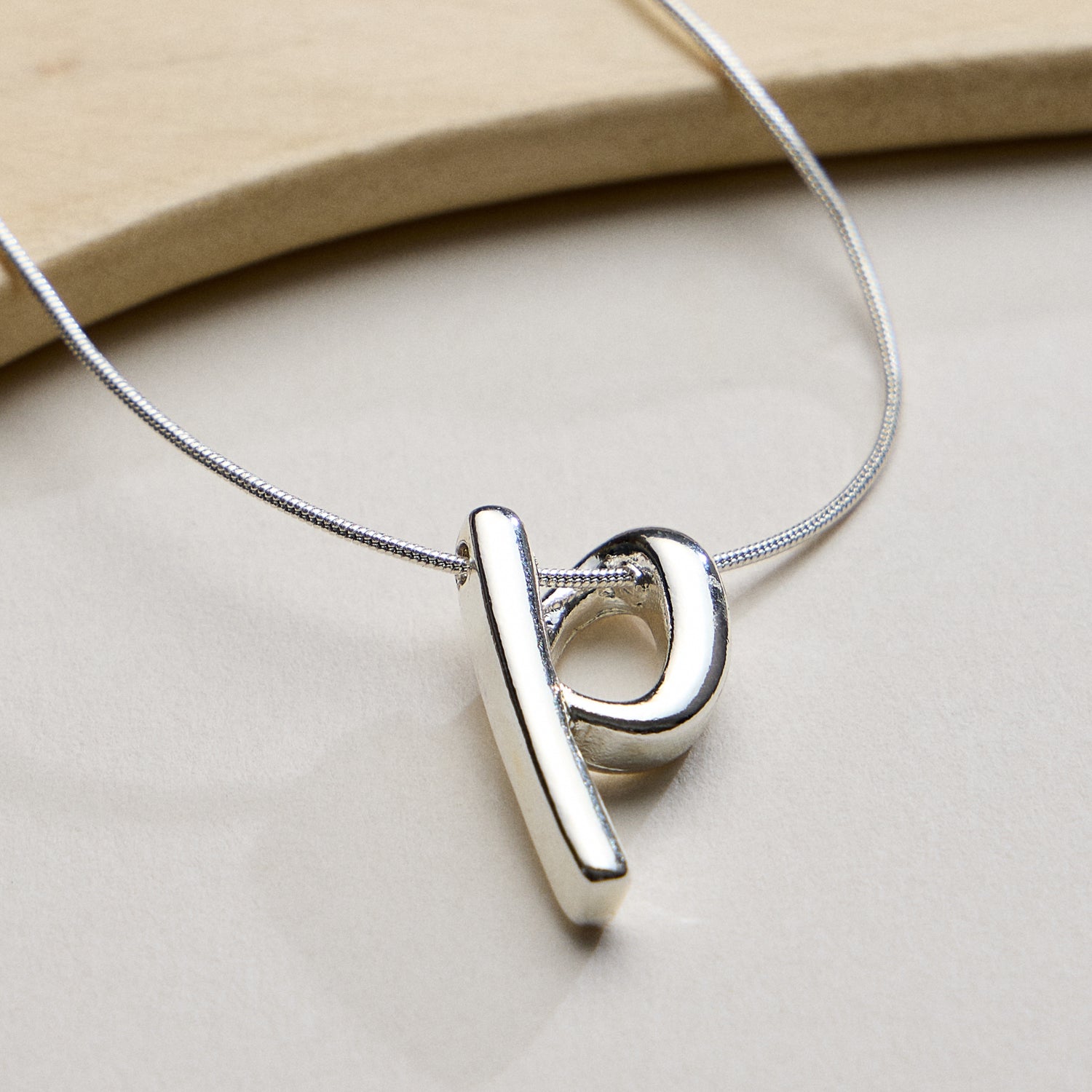 A Set of 16 Letters Gold Dipped Necklace – Gold & Silver Alphabet Charm Jewelry