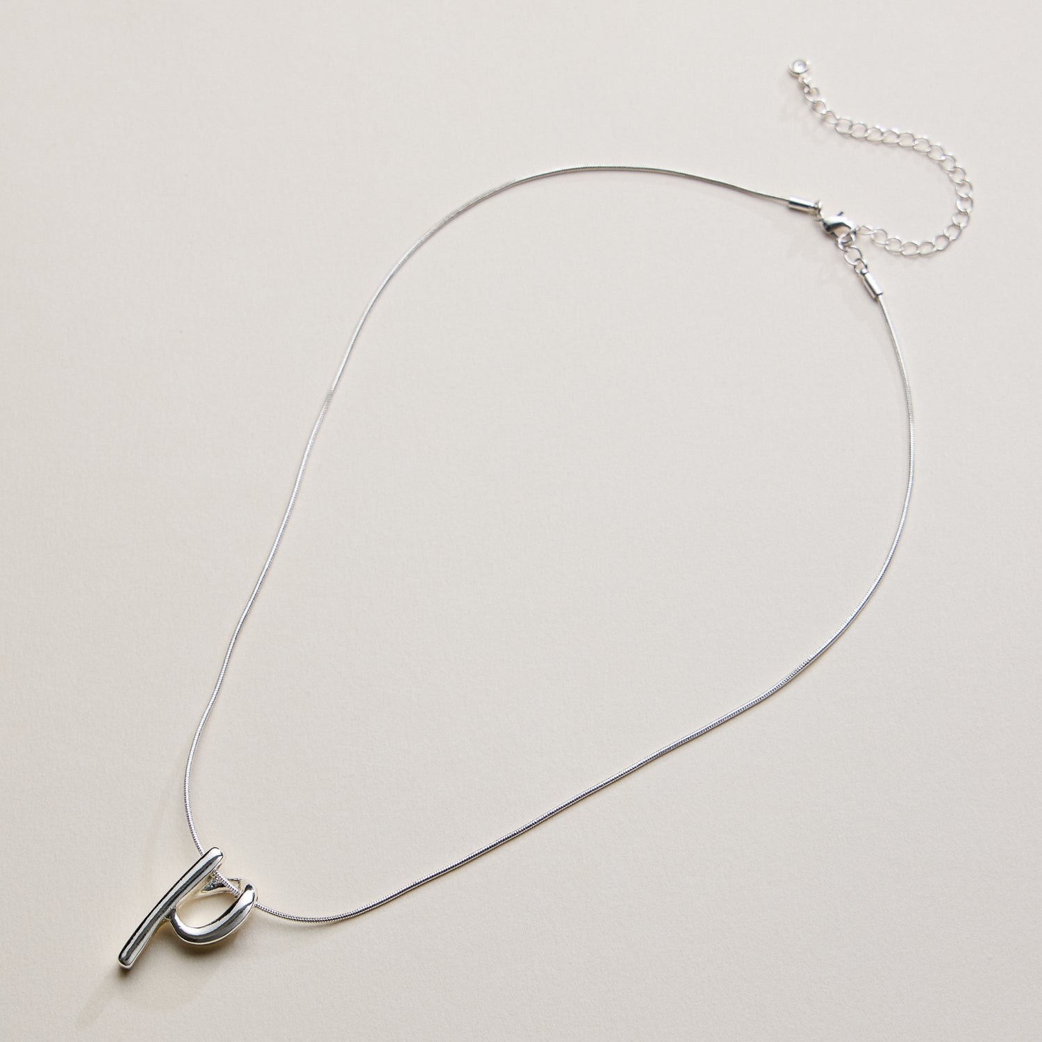 A Set of 16 Letters Gold Dipped Necklace – Gold & Silver Alphabet Charm Jewelry