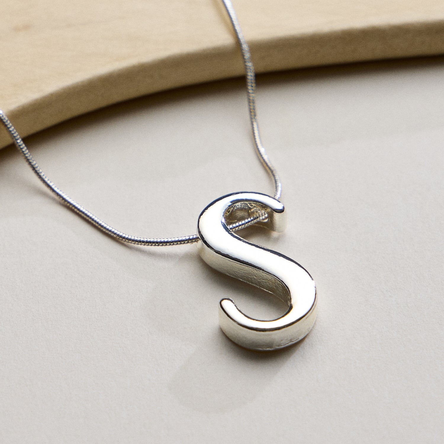 A Set of 16 Letters Gold Dipped Necklace – Gold & Silver Alphabet Charm Jewelry