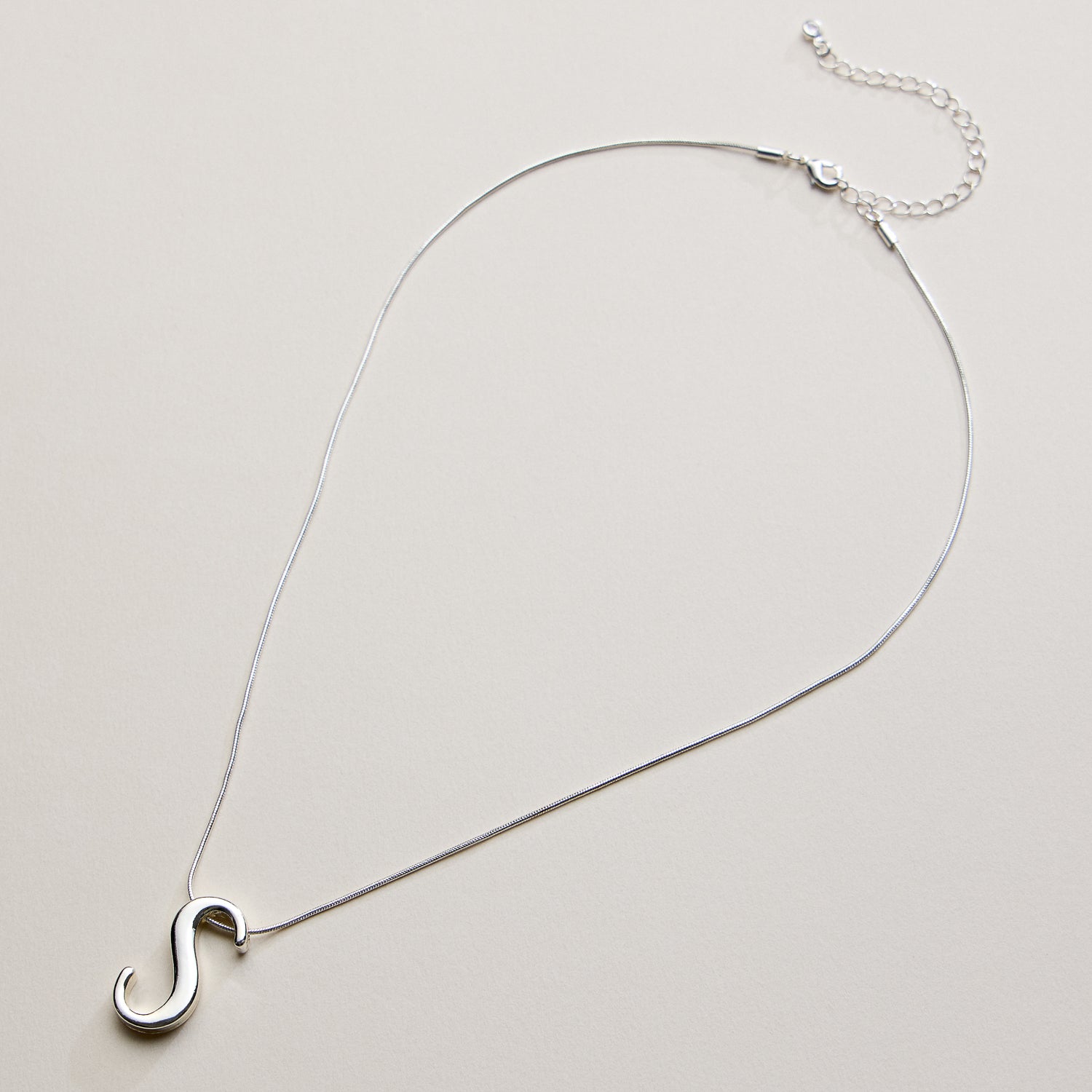 A Set of 16 Letters Gold Dipped Necklace – Gold & Silver Alphabet Charm Jewelry