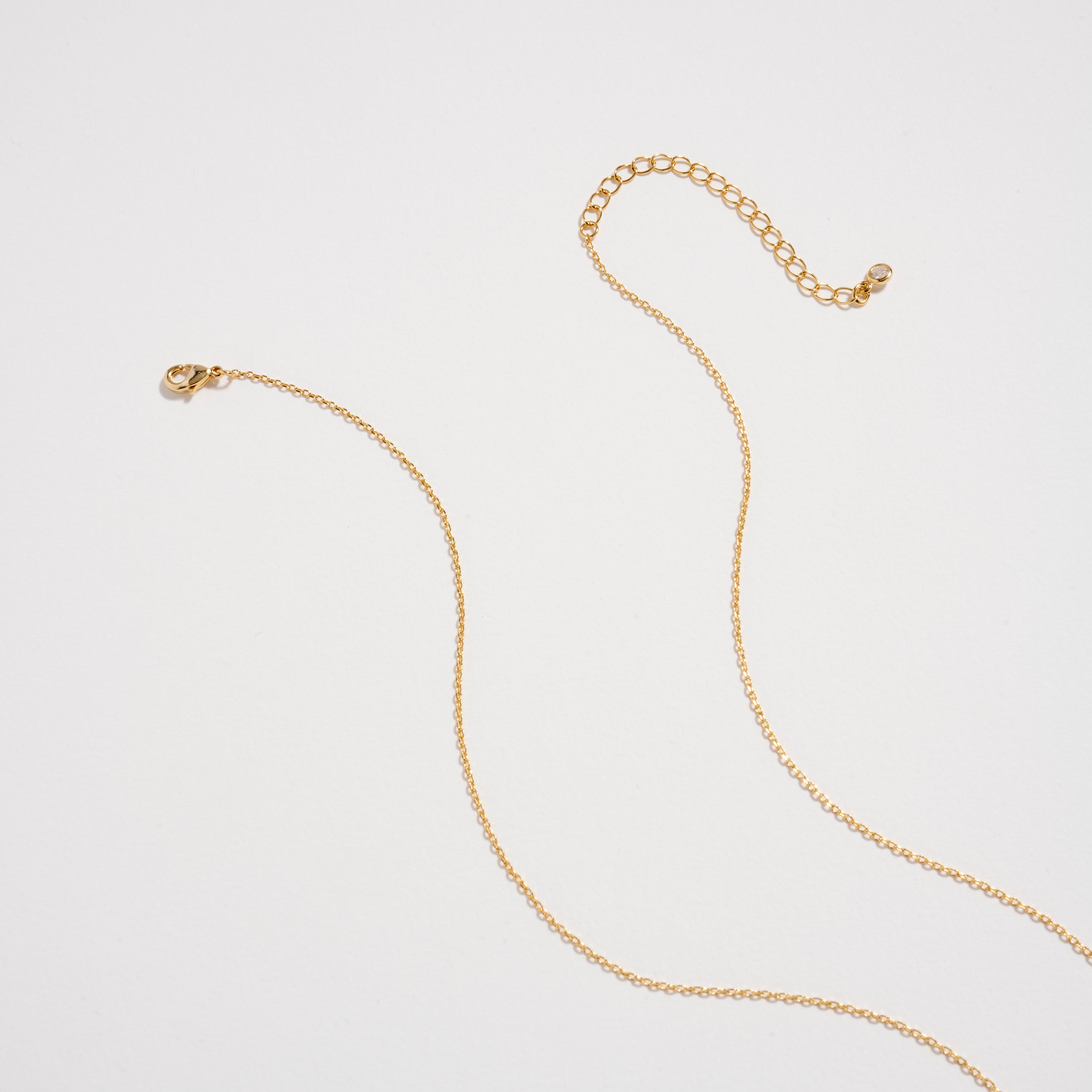 Gold Dipped LOVE Cube Letter Necklace | Minimalist Chain Pendant, Semi-Fine Jewelry