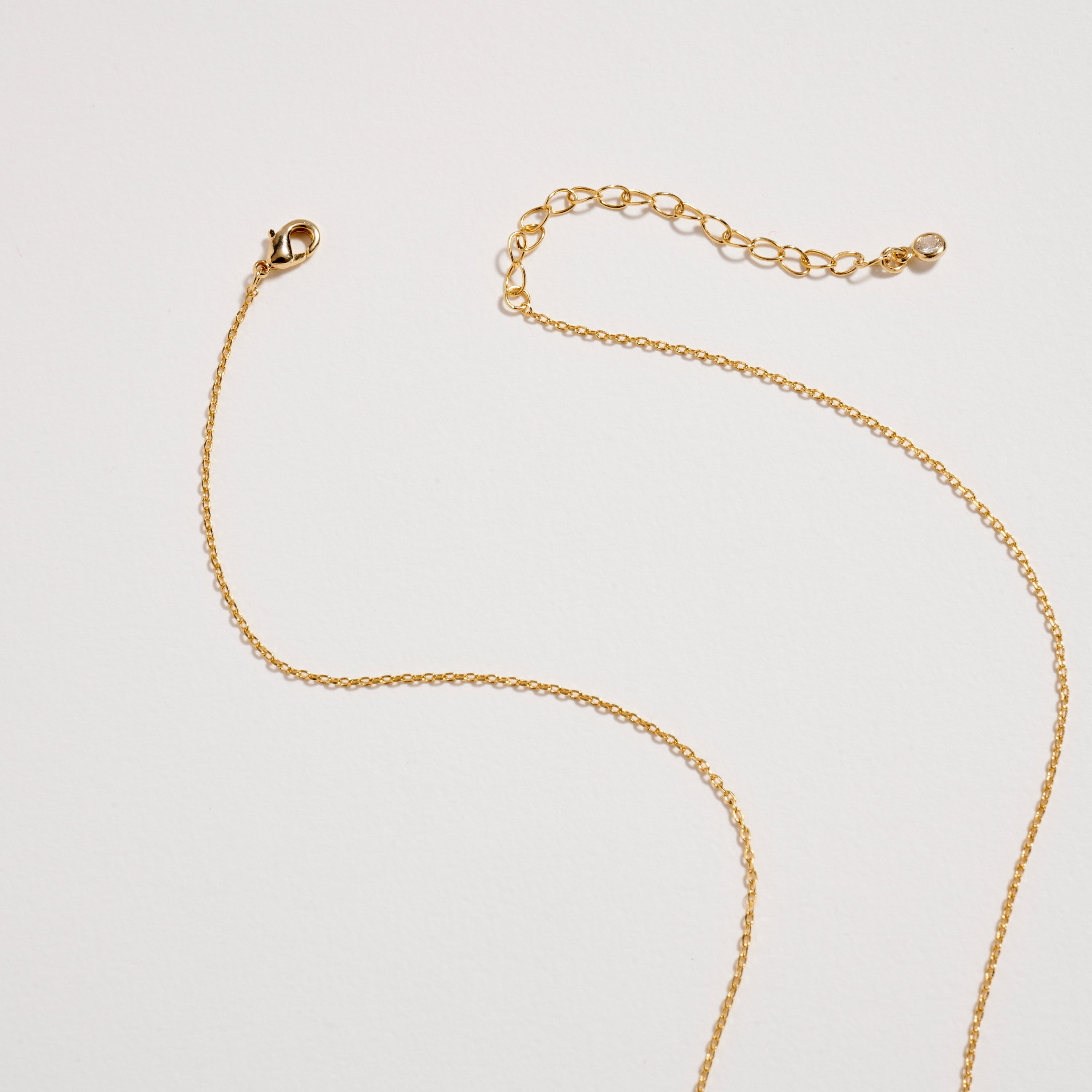 Gold Dipped 'Besties' Personalized Letter Bead Pendant Necklace | Minimalist Chain Pendant, Semi-Fine Jewelry