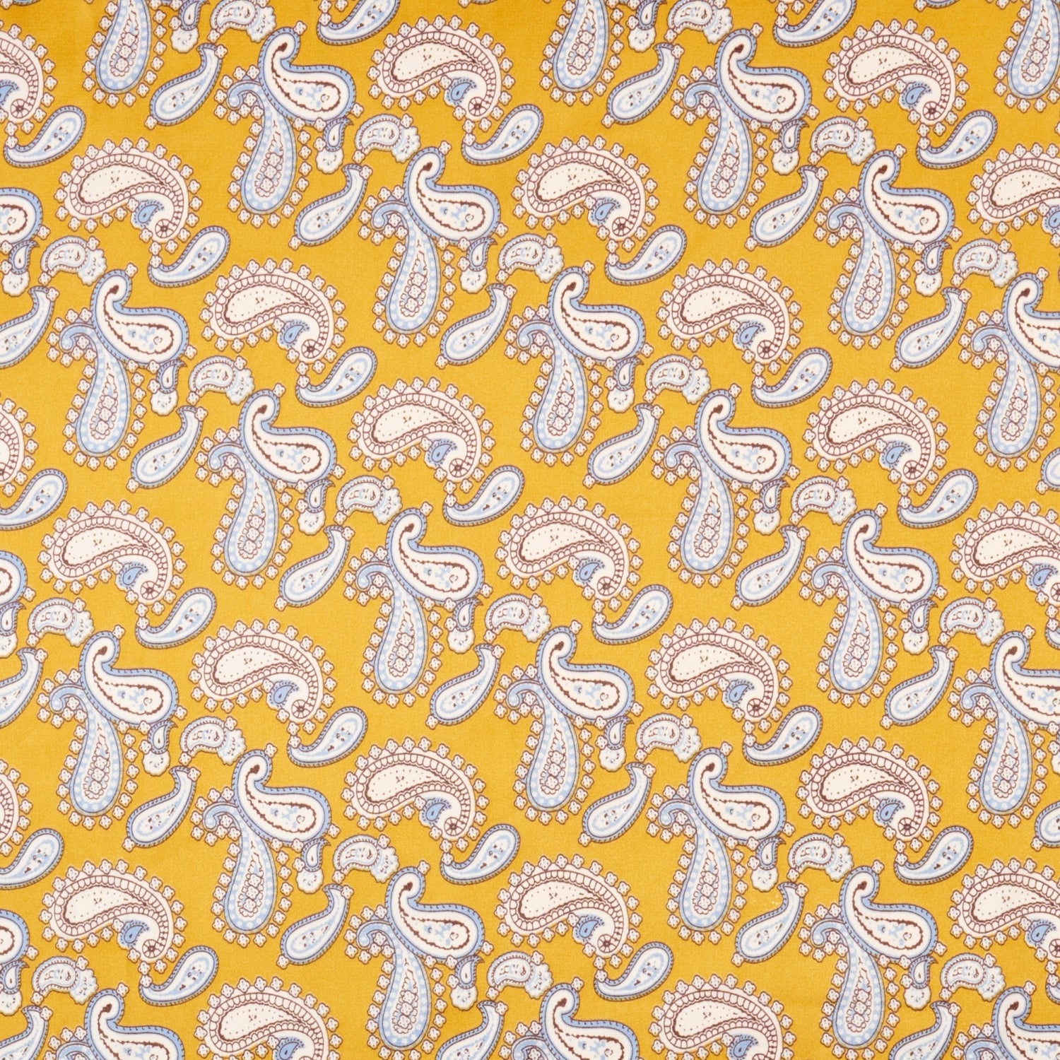Elegant Paisley Soft Scarf – Timeless Silk-Feel Polyester Bandana