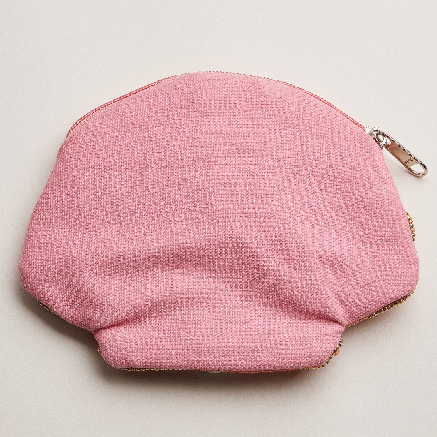 Seashell Beaded Coin Purse with Pearl Accent - Frem