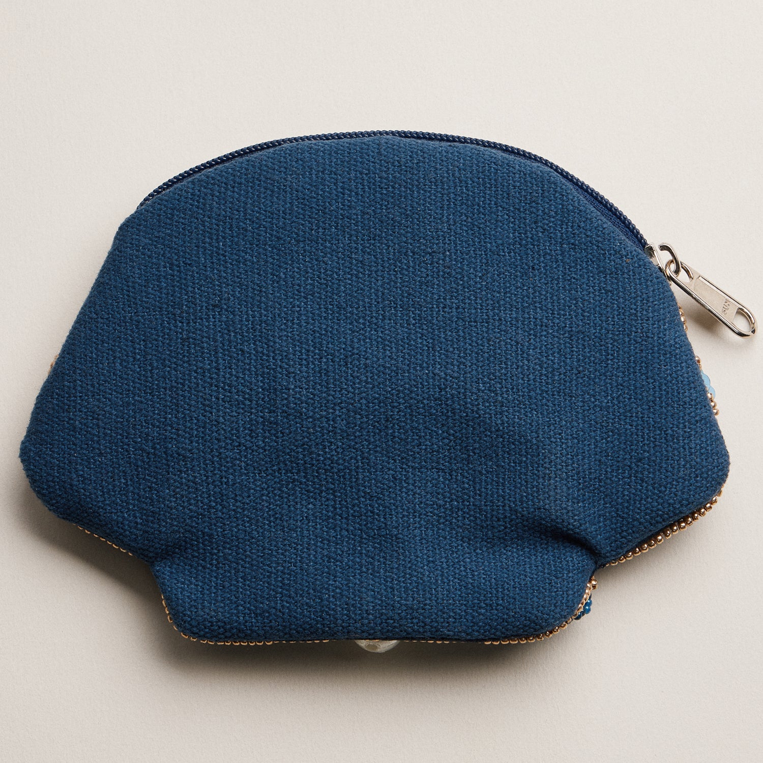 Seashell Beaded Coin Purse with Pearl Accent - Frem