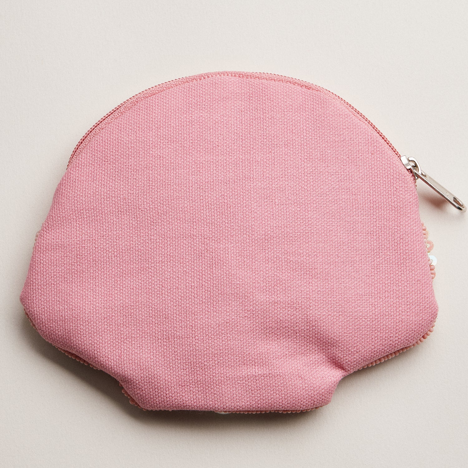 Seashell Beaded Coin Purse with Pearl Accent - Frem