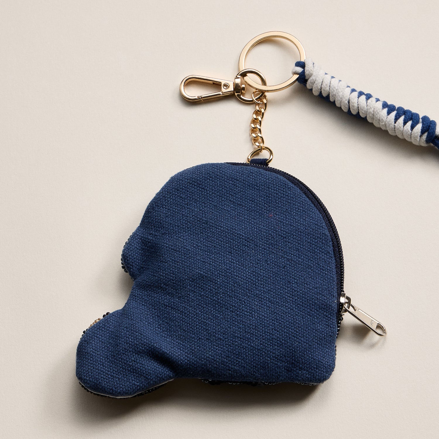 Game Day Beaded Helmet Keychain Pouch – Team Colors - Frem