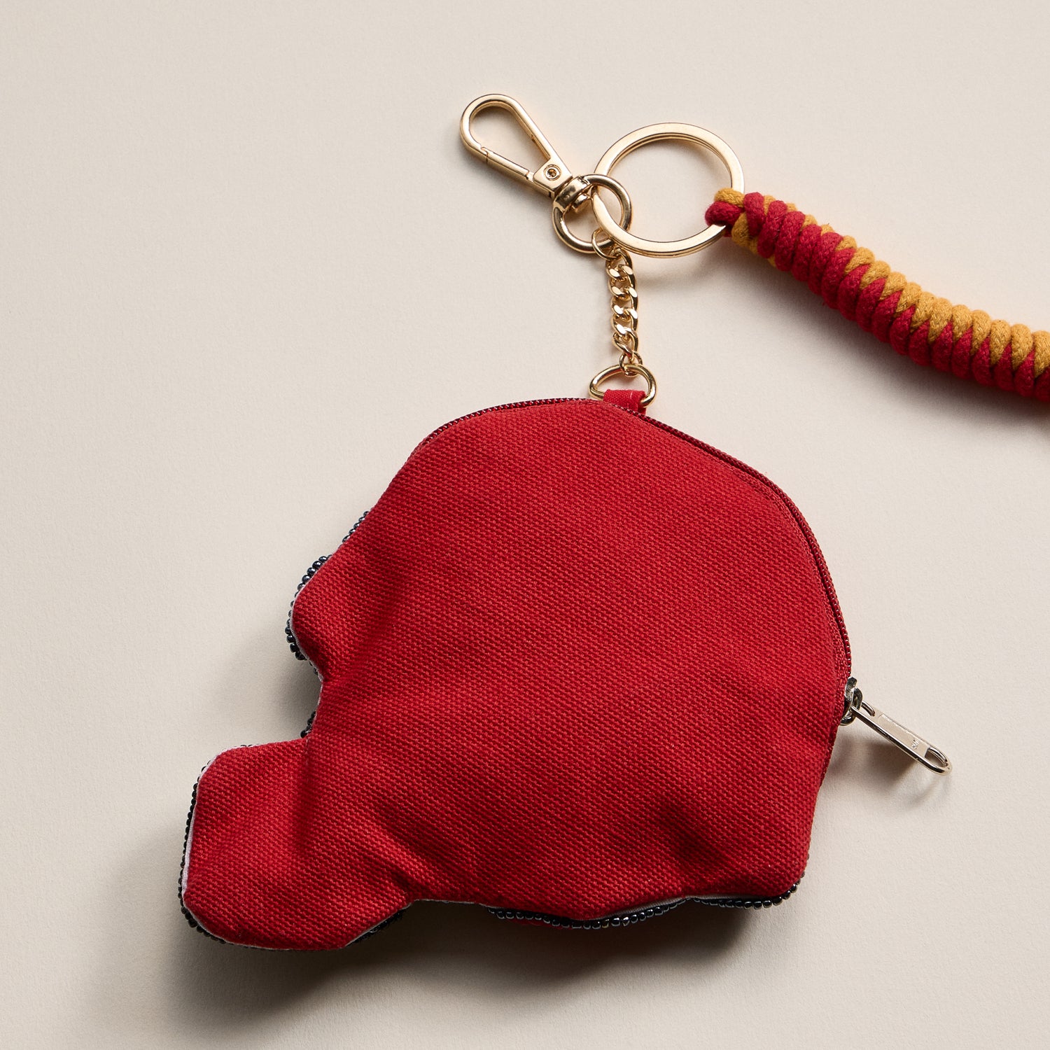 Game Day Beaded Helmet Keychain Pouch – Team Colors - Frem