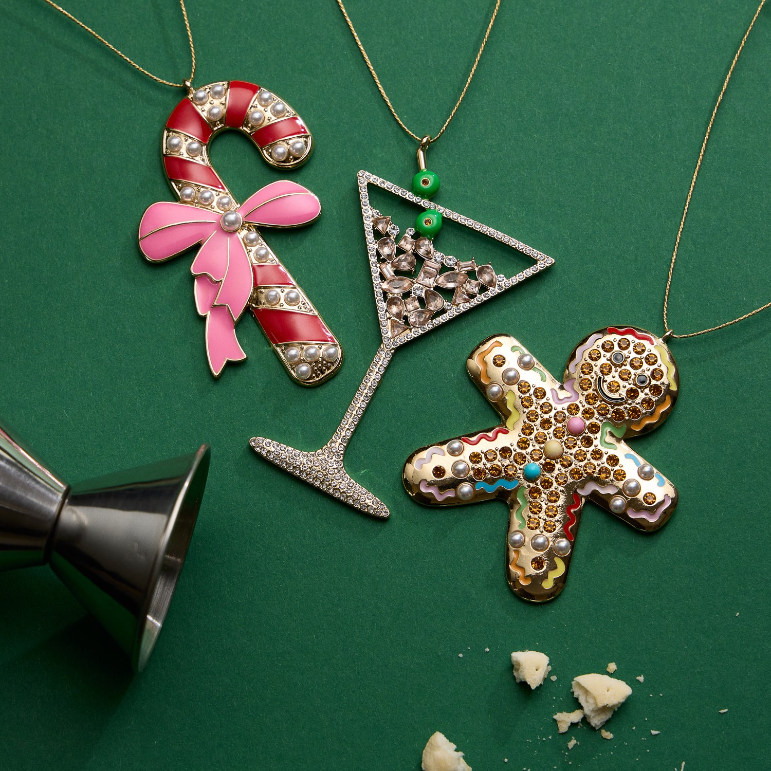 Gingerbread Man Ornament – Sparkling Holiday Decoration