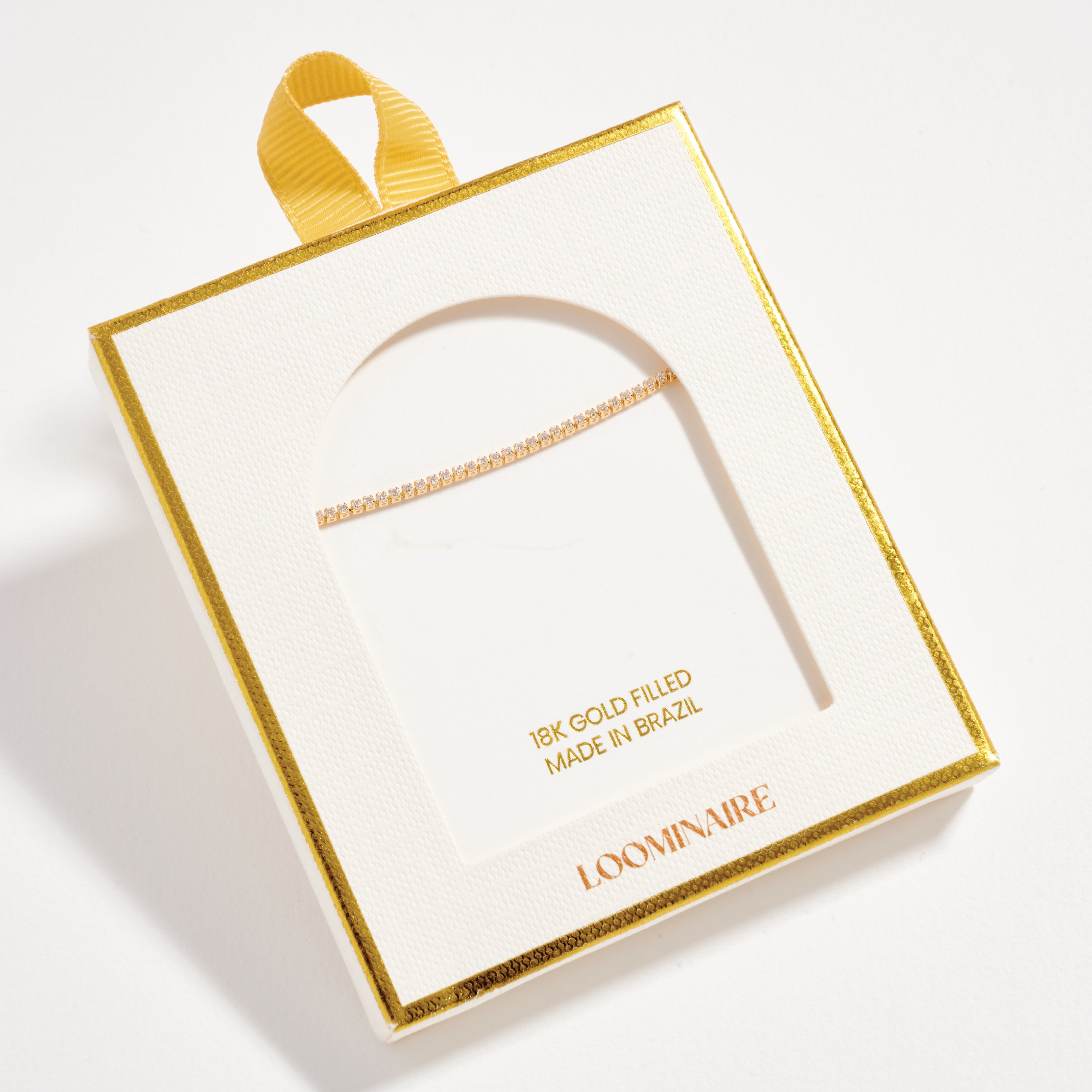 Gold Filled Tennis Bracelet