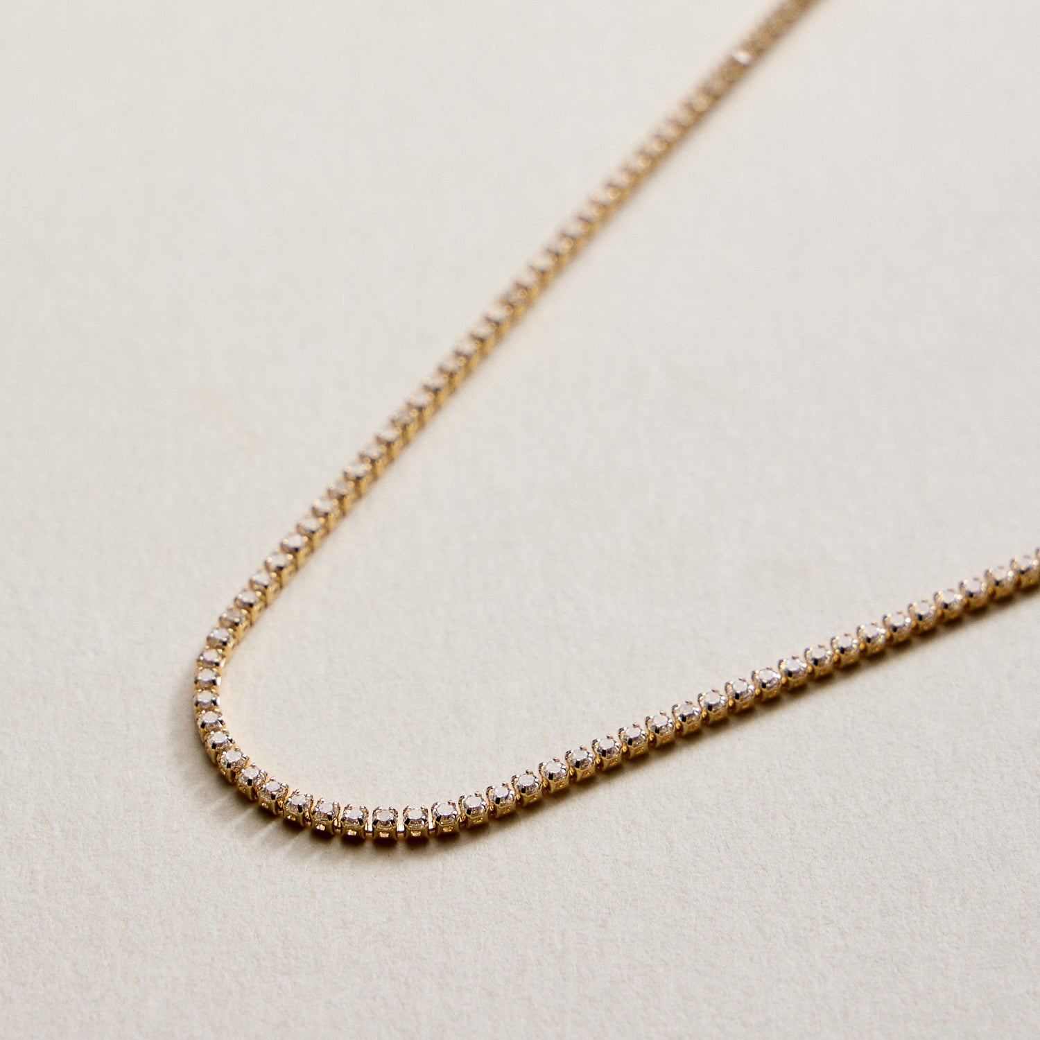 Gold Filled Tennis Bracelet