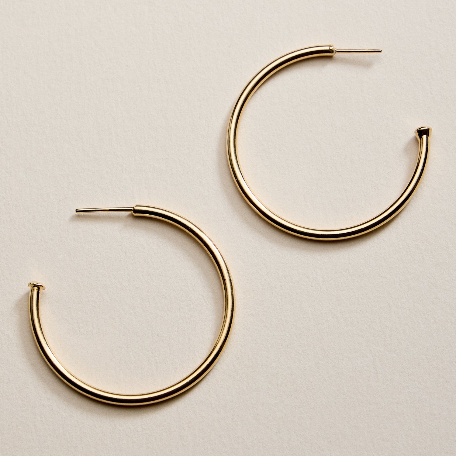 Gold Filled Oversized Hoop Earrings