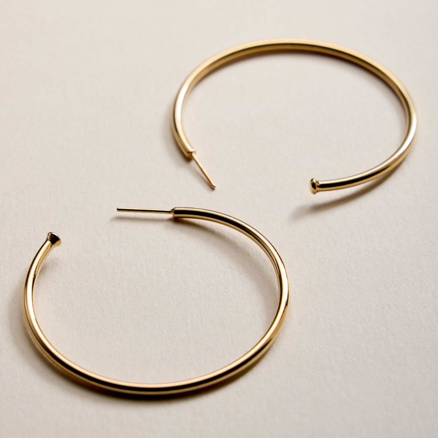 Gold Filled Oversized Hoop Earrings
