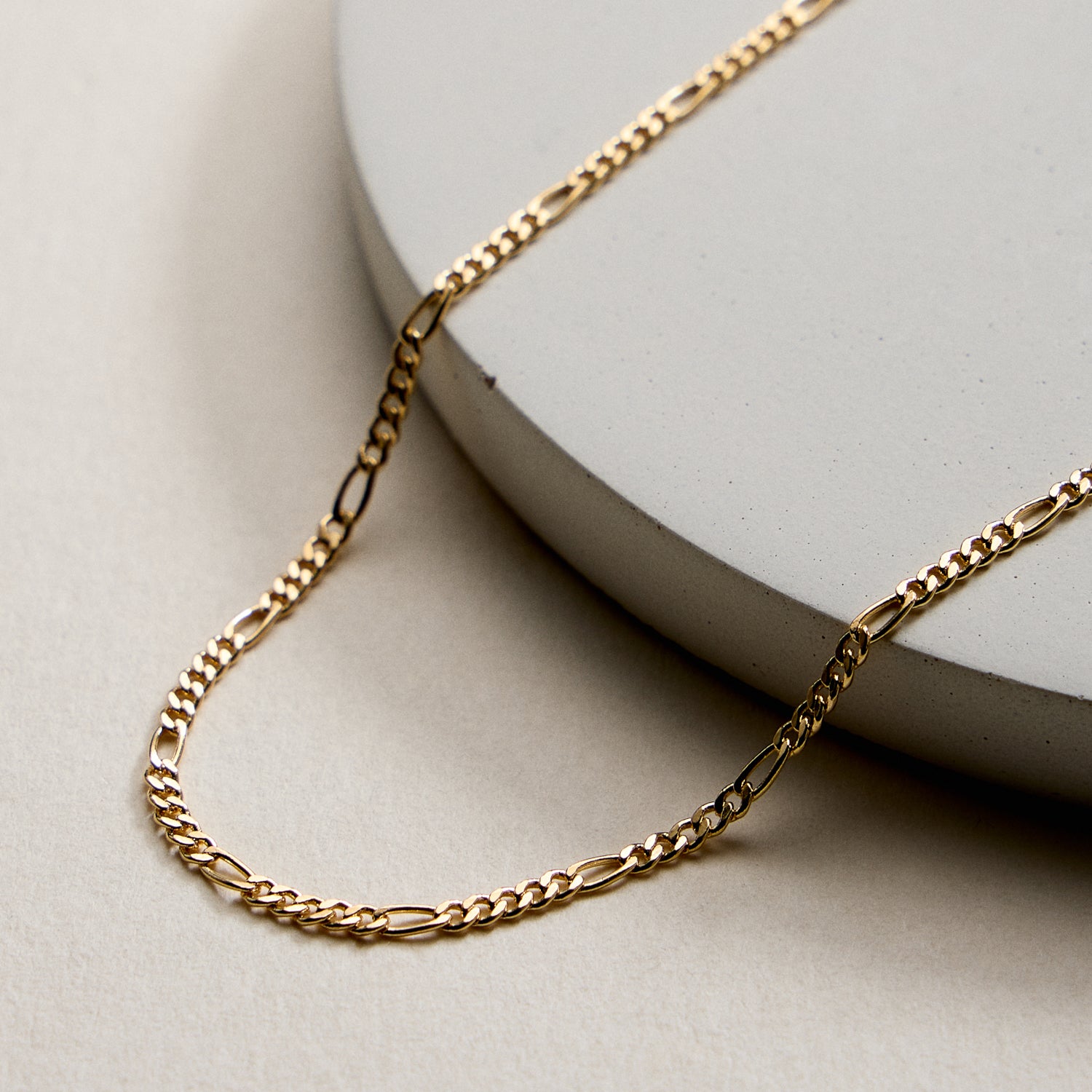 Gold Filled Figaro Chain Necklace