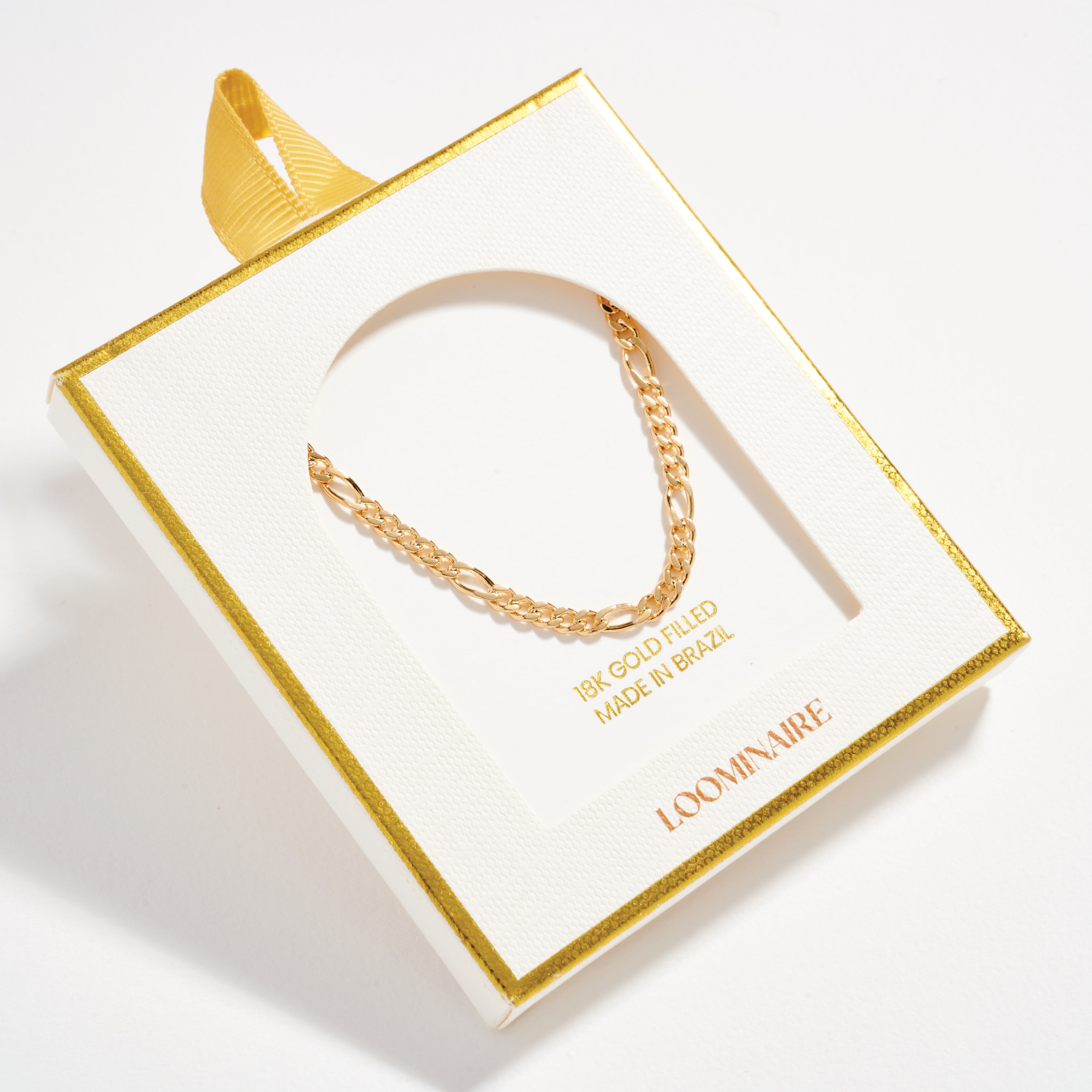 Gold Filled Paperclip Link Chain Necklace