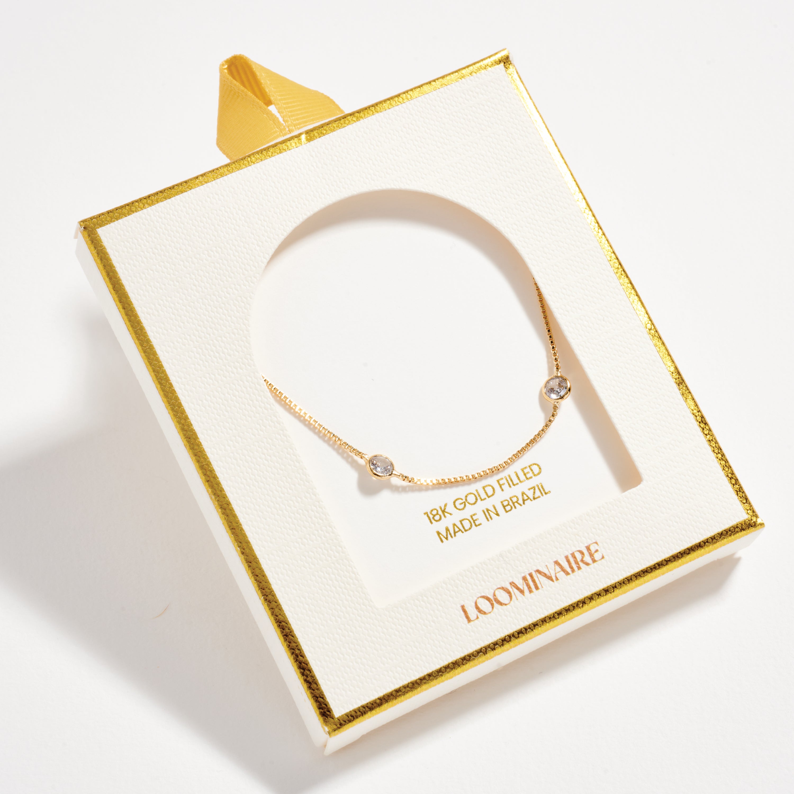 Gold Filled cubic zirconia Necklace