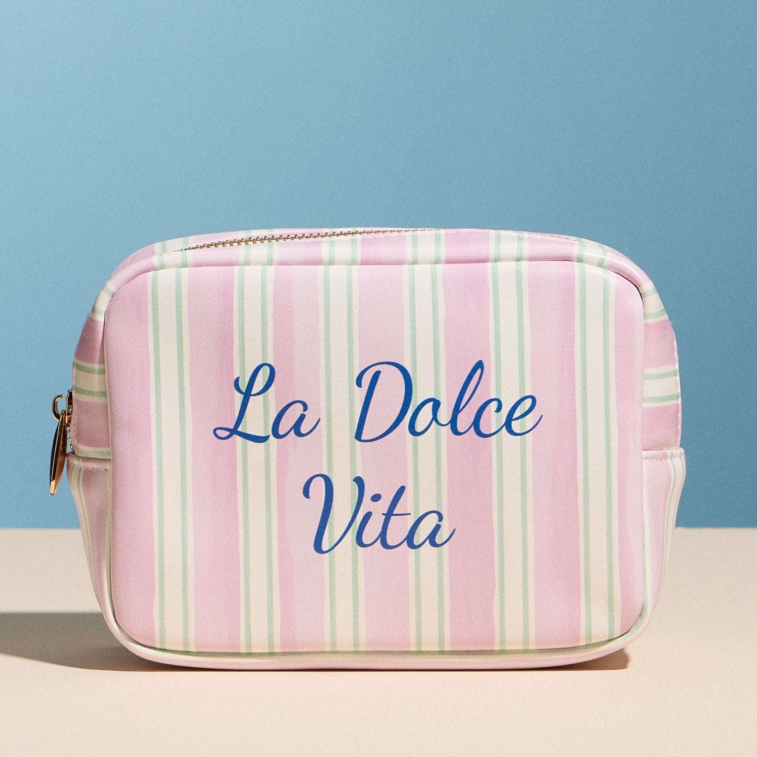 La Dolce Vita Stripe | Cosmetic Pouch