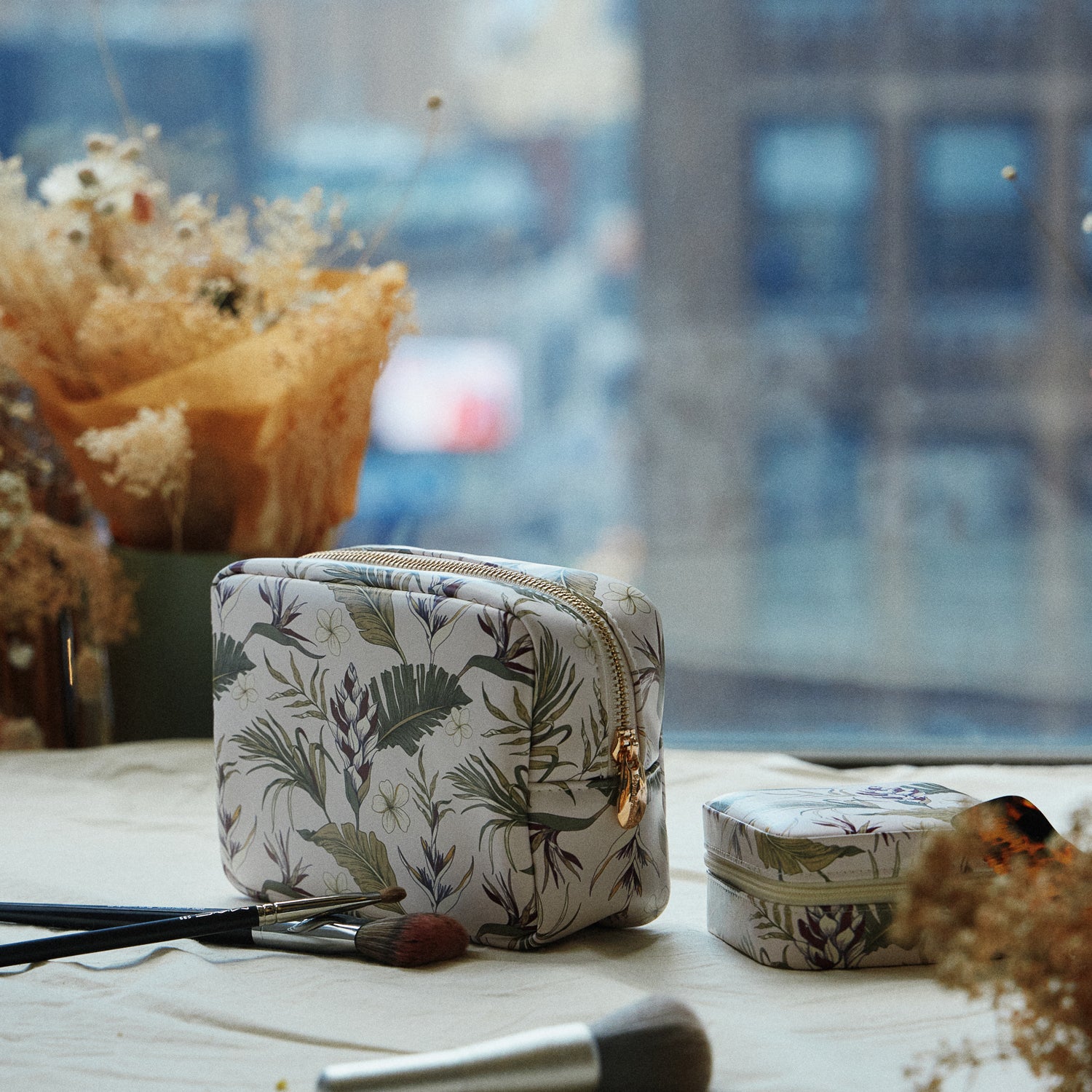Botanical Floral Travel | Jewelry Box