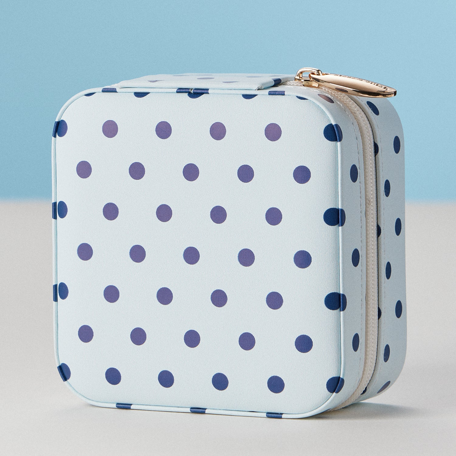 Faux Leather Novelty Print Travel Jewelry Box