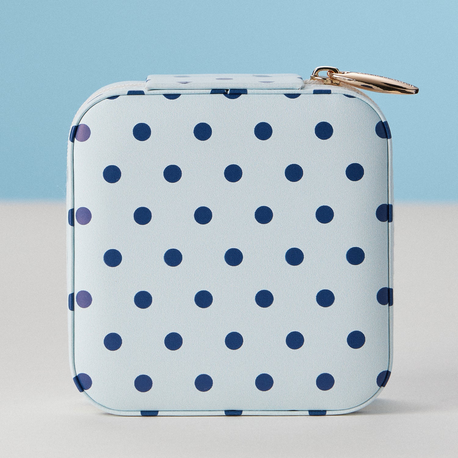 Faux Leather Novelty Print Travel Jewelry Box