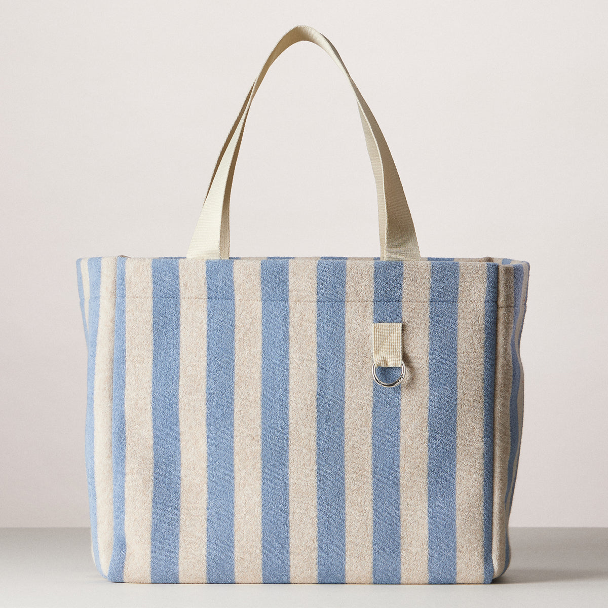 Striped Terry Mini Tote | Everyday Carryall Bag