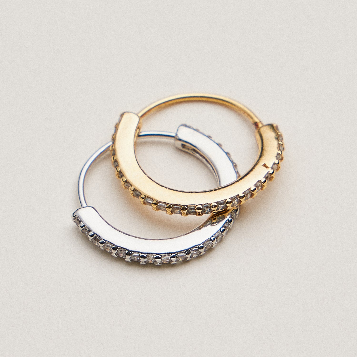 CZ Pave Hinged | Nose Ring