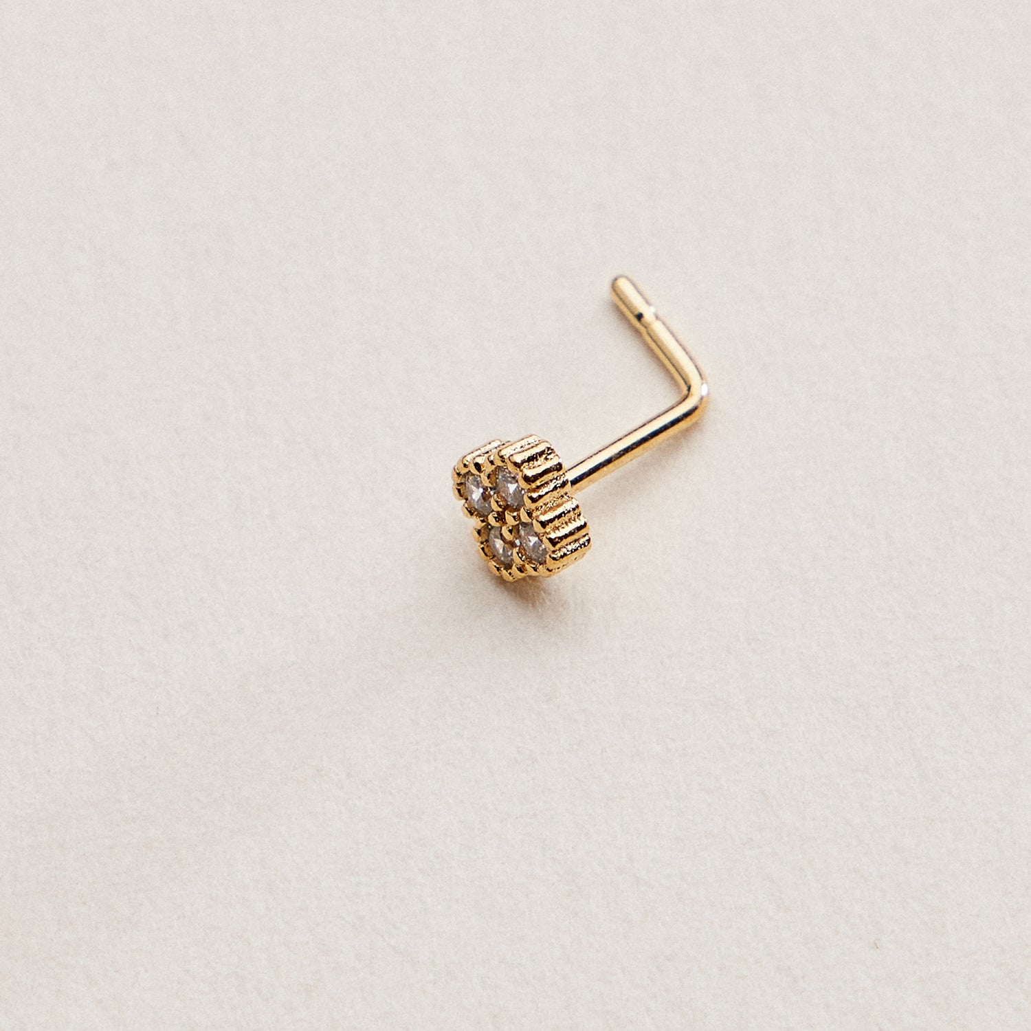 CZ Flower Cluster | Nose Stud
