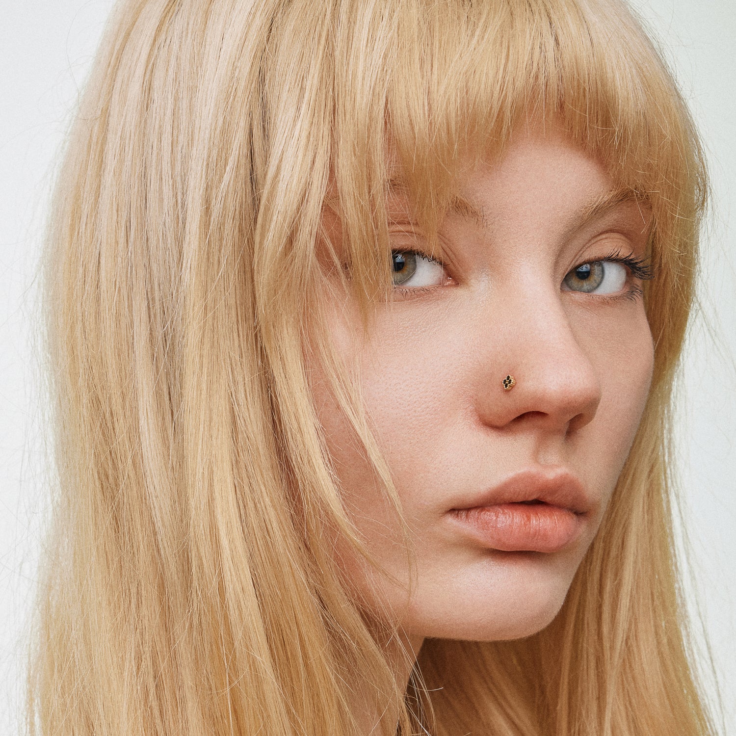 CZ Flower Cluster | Nose Stud