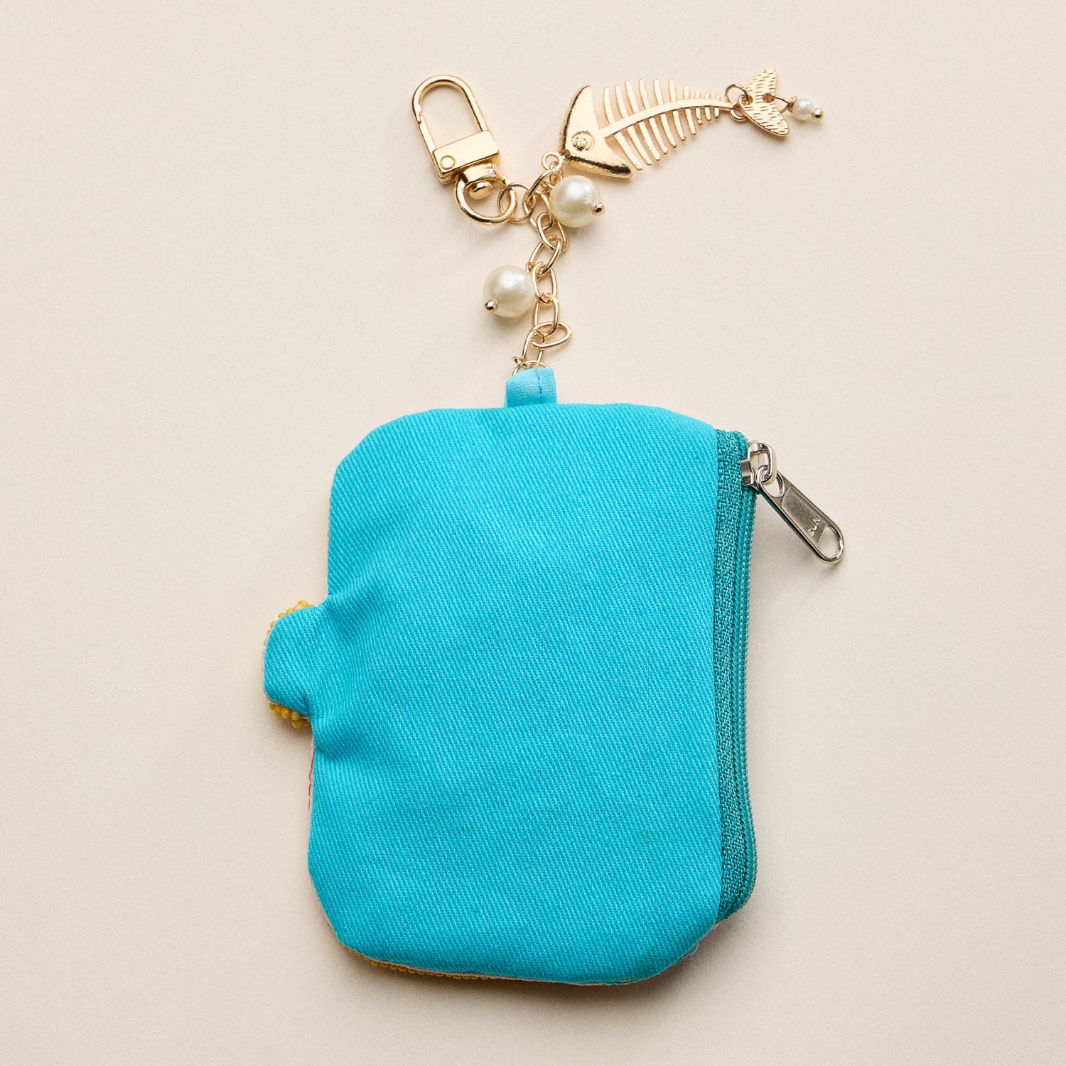 Beaded Sealife Coin Purse Collection | Coastal Shell Zip Pouch