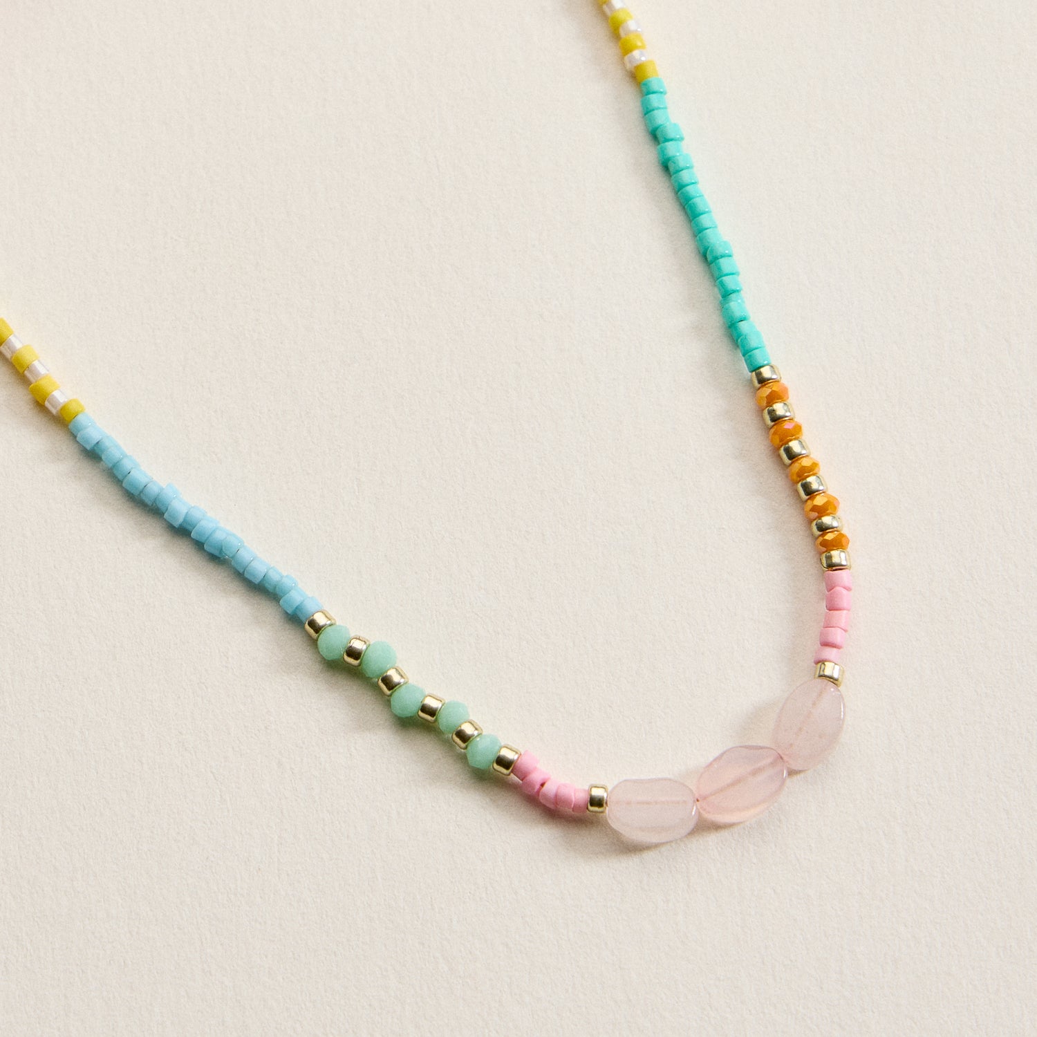 Beaded Adjustable Cord Anklet | Minimal Style