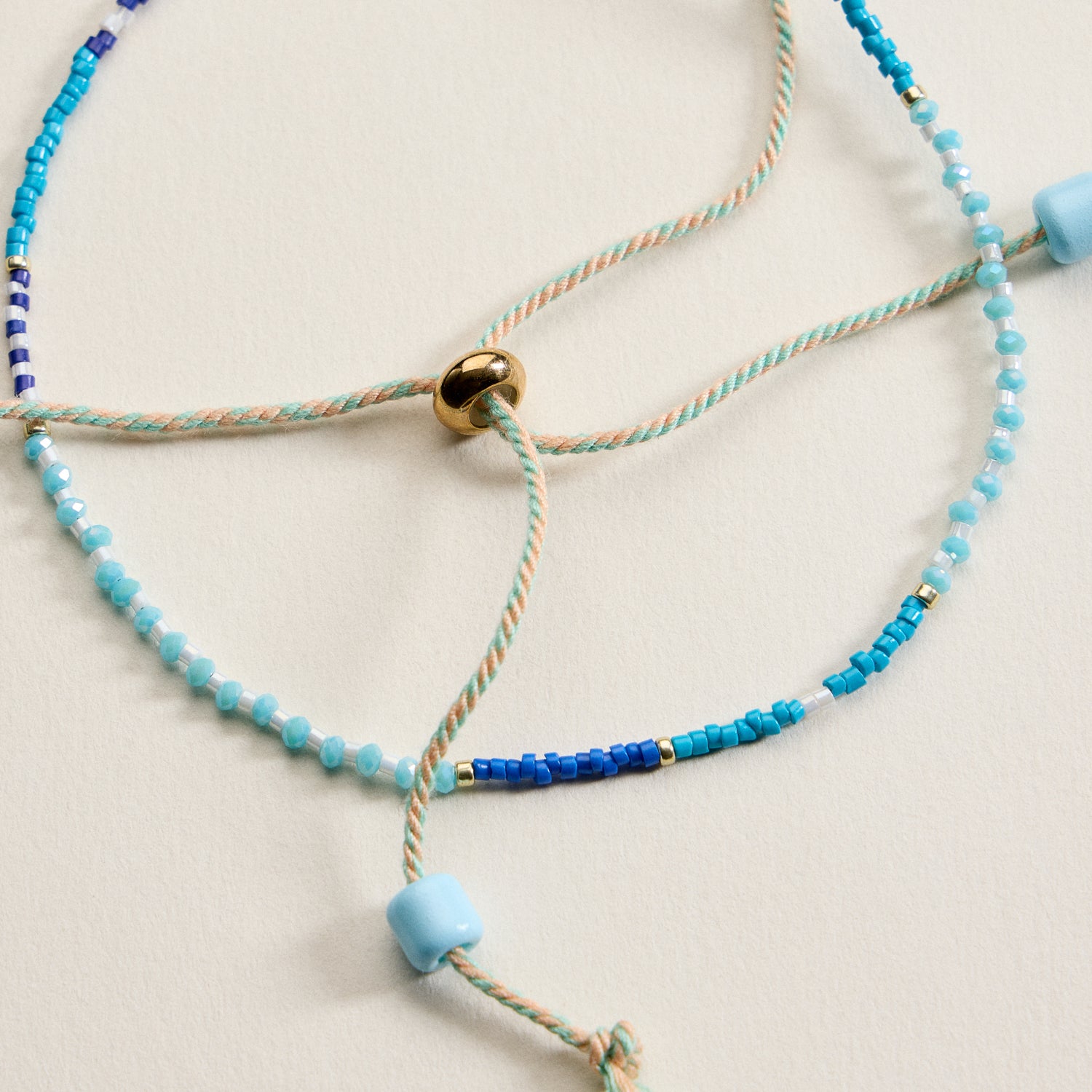 Boho Minimalist Seed Bead Necklace