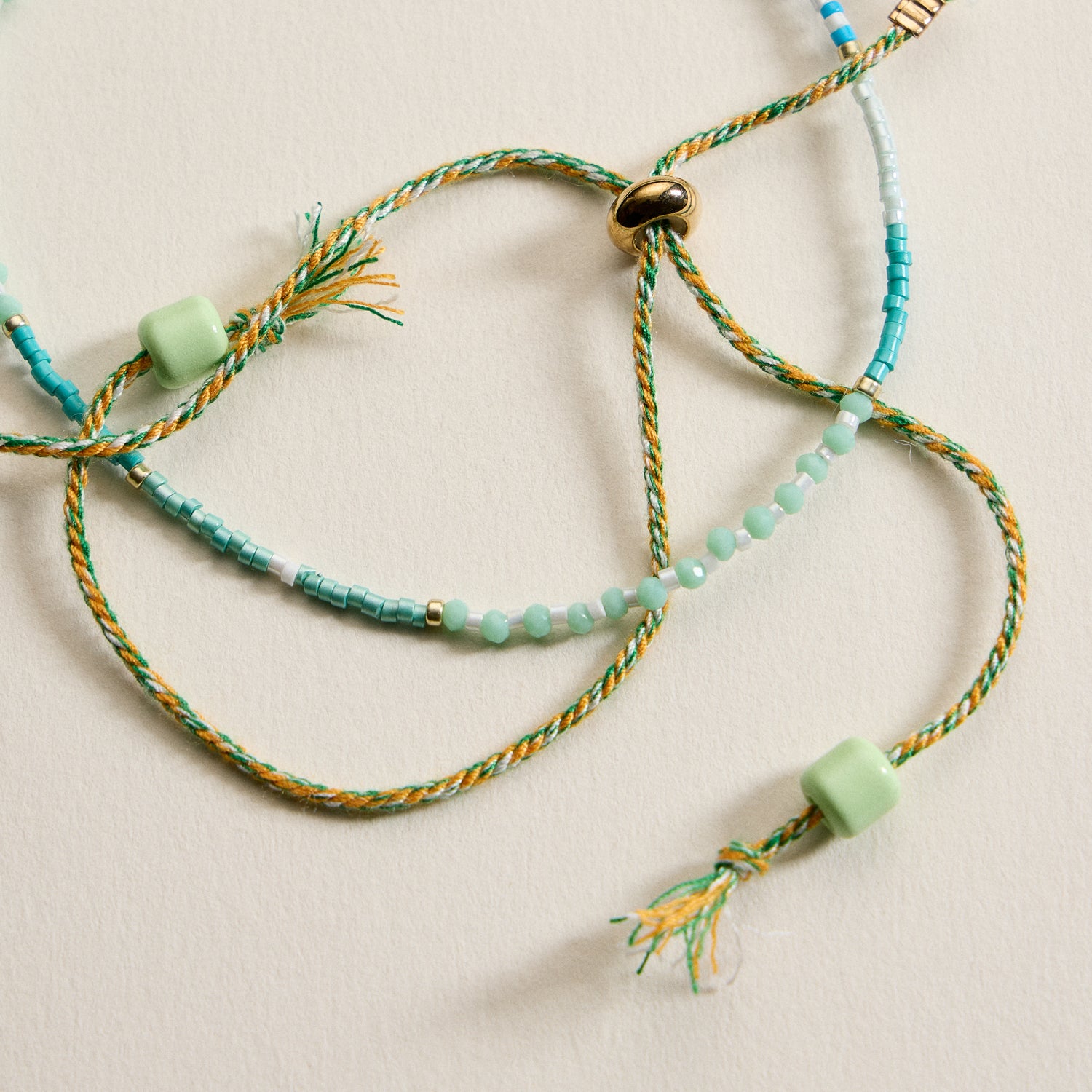 Boho Minimalist Seed Bead Necklace
